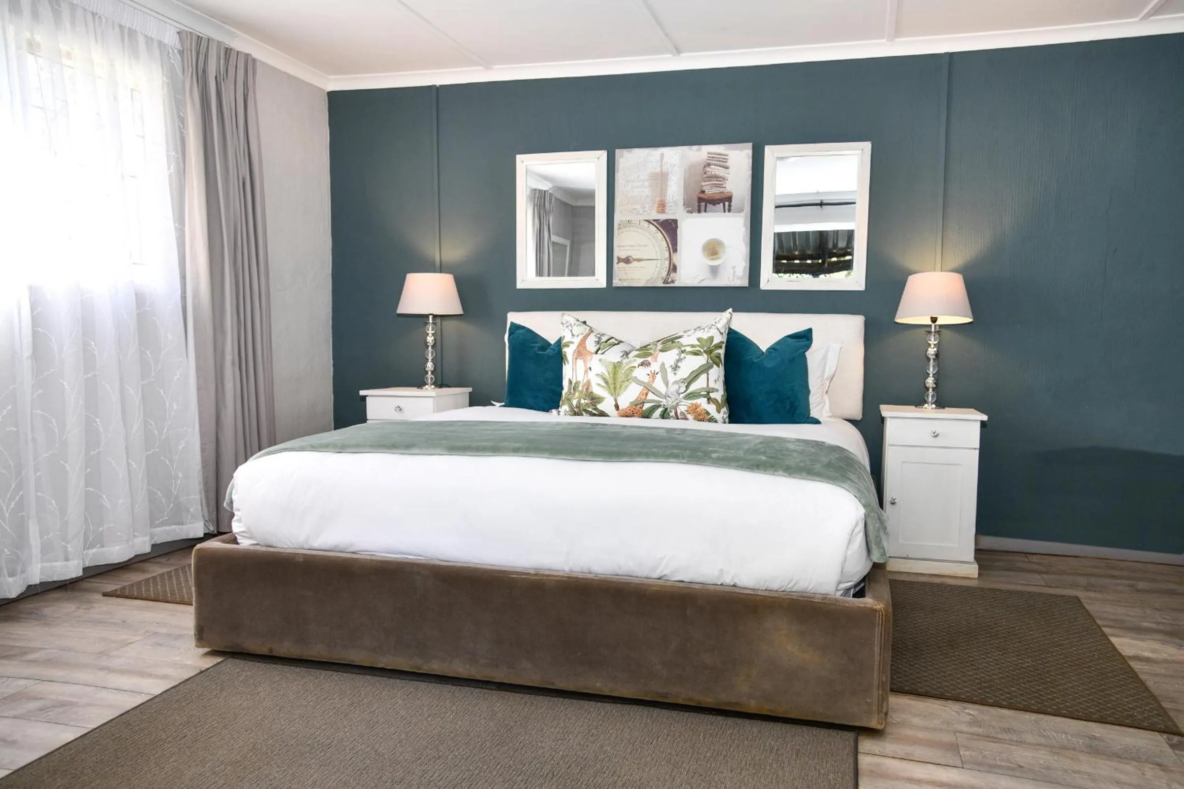 Bed in Gowan Valley Guest Farm