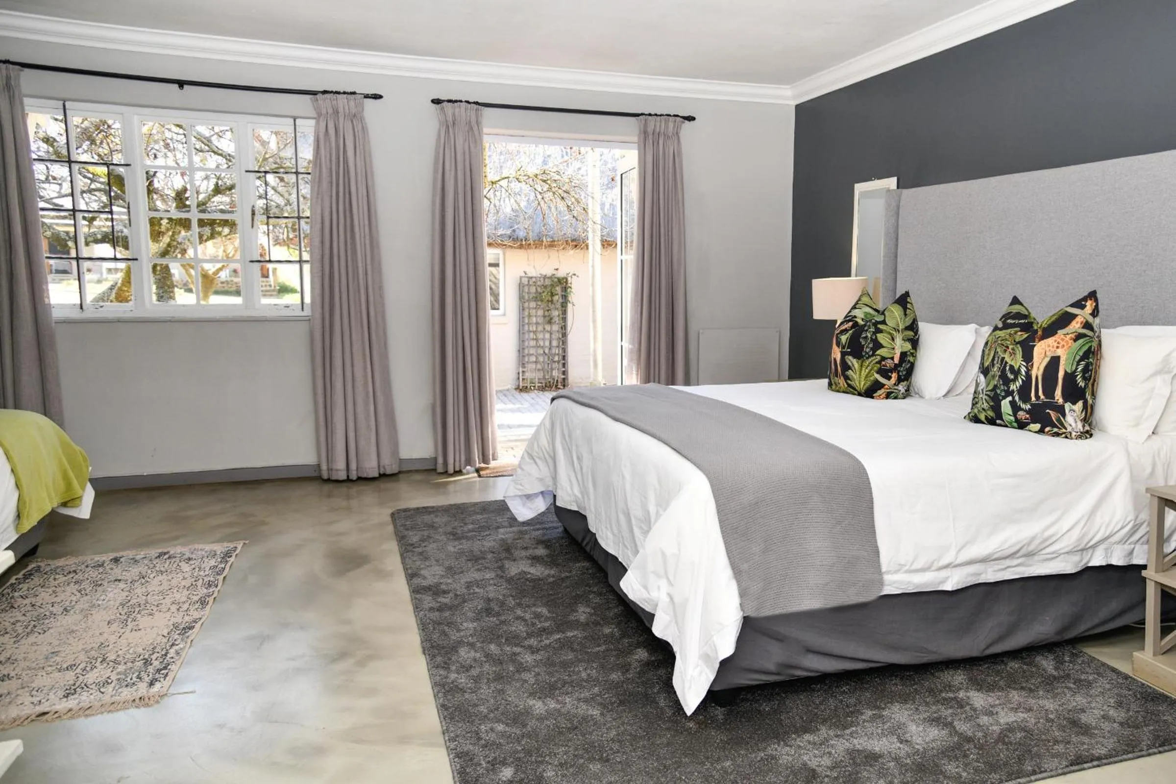 Bed in Gowan Valley Guest Farm