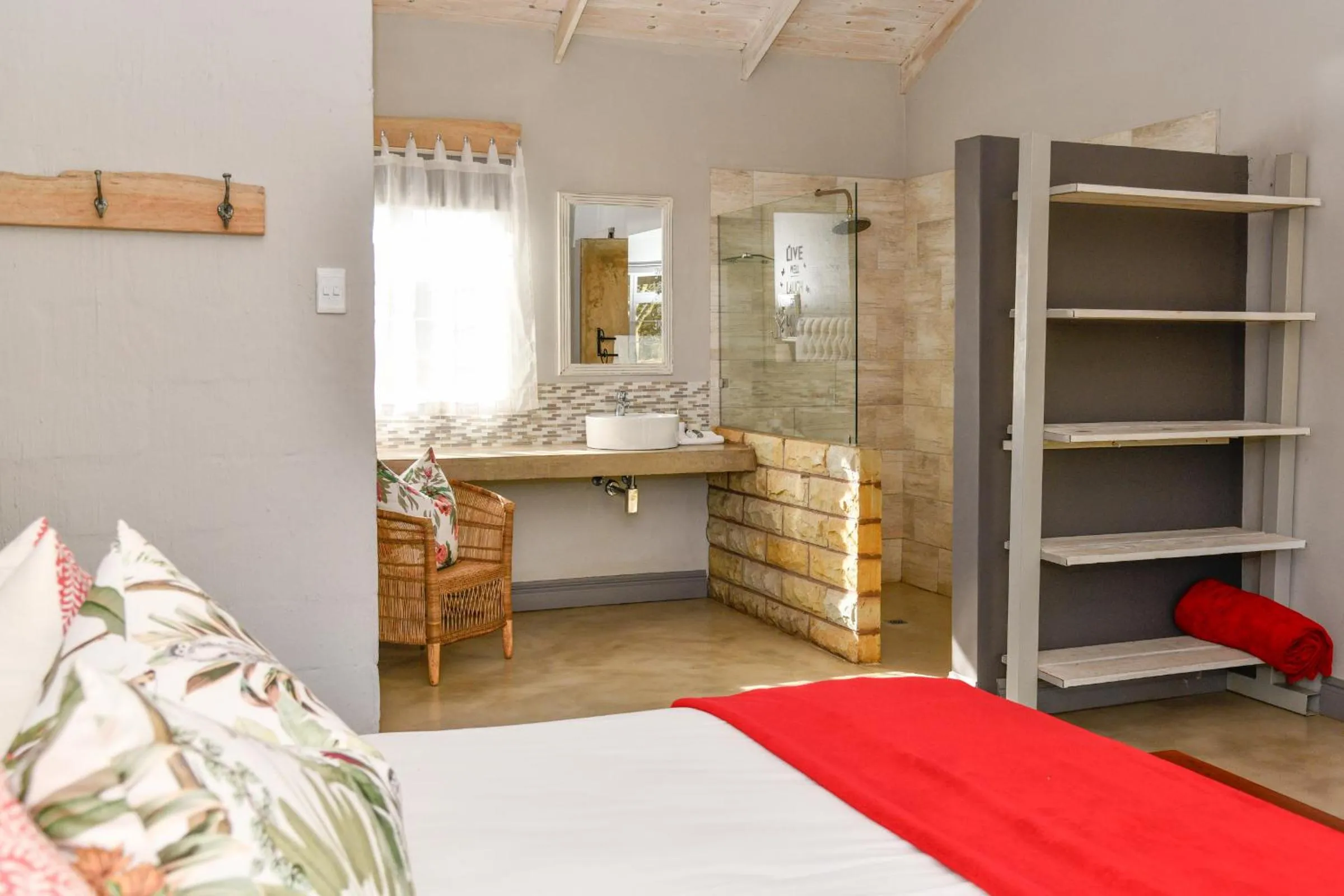 Bed in Gowan Valley Guest Farm