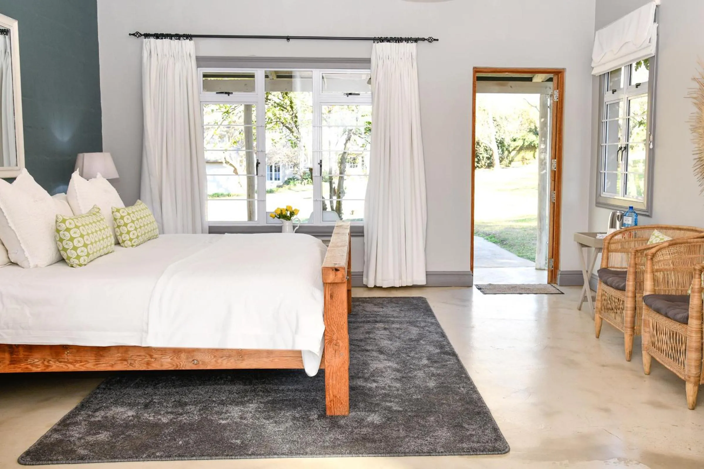 Bed in Gowan Valley Guest Farm