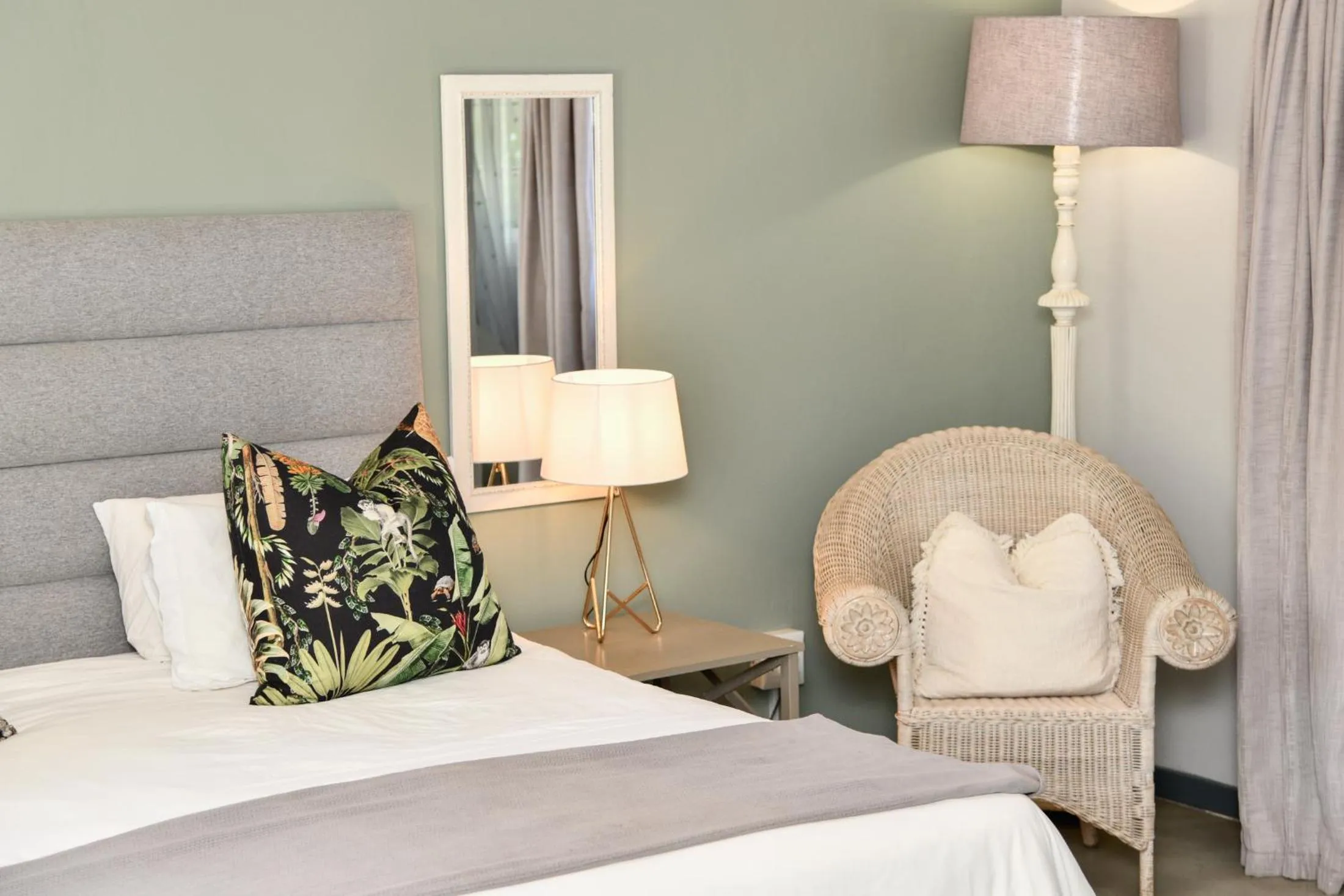 Bed in Gowan Valley Guest Farm