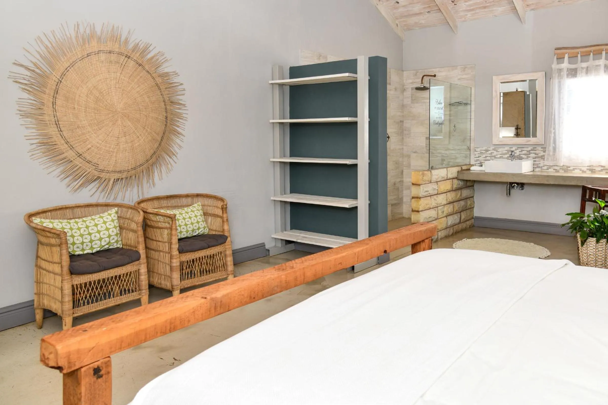 Bed in Gowan Valley Guest Farm