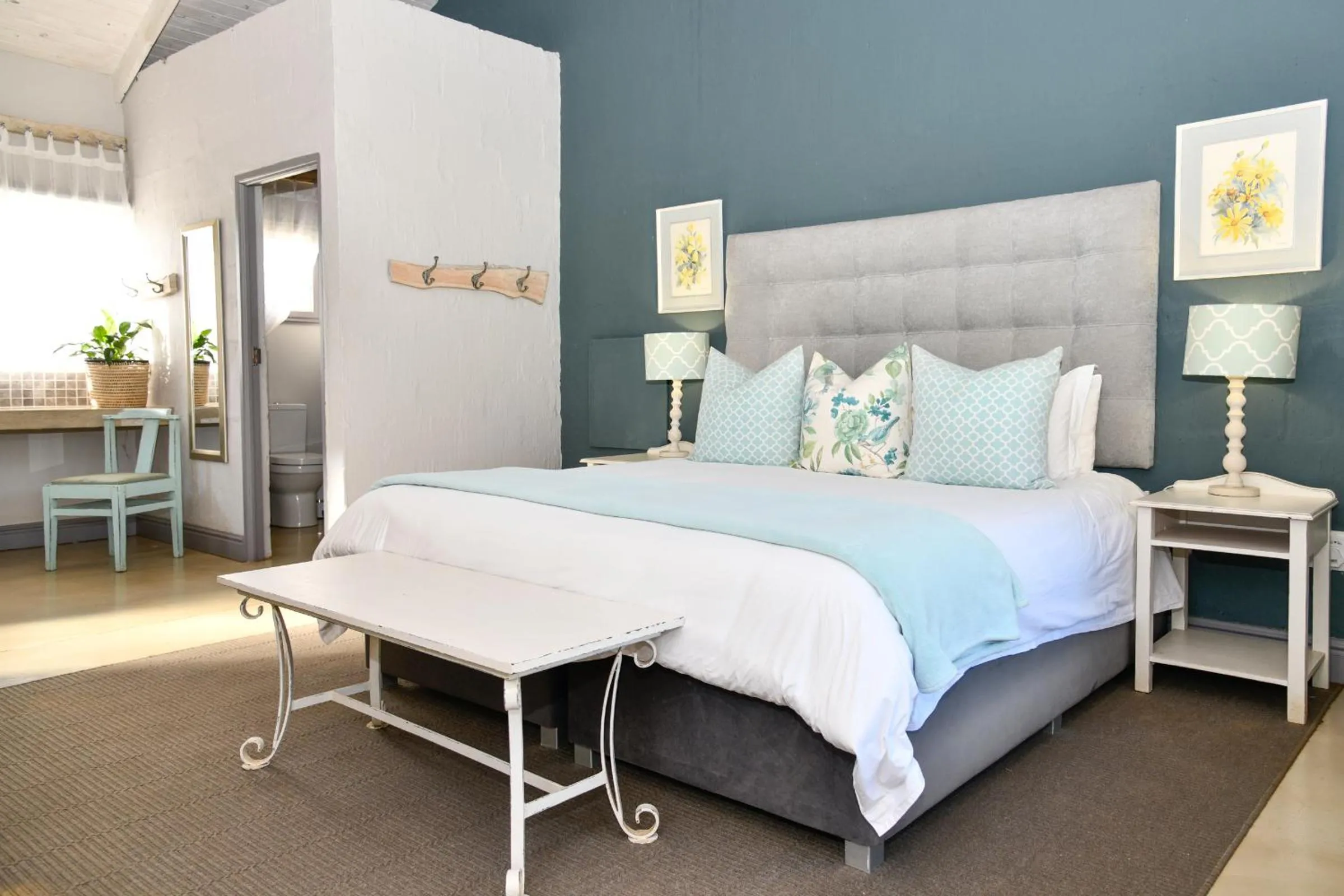 Bed in Gowan Valley Guest Farm