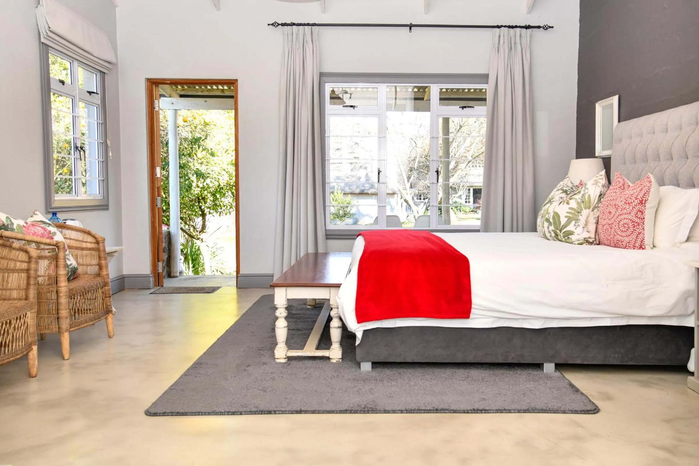 Bed in Gowan Valley Guest Farm