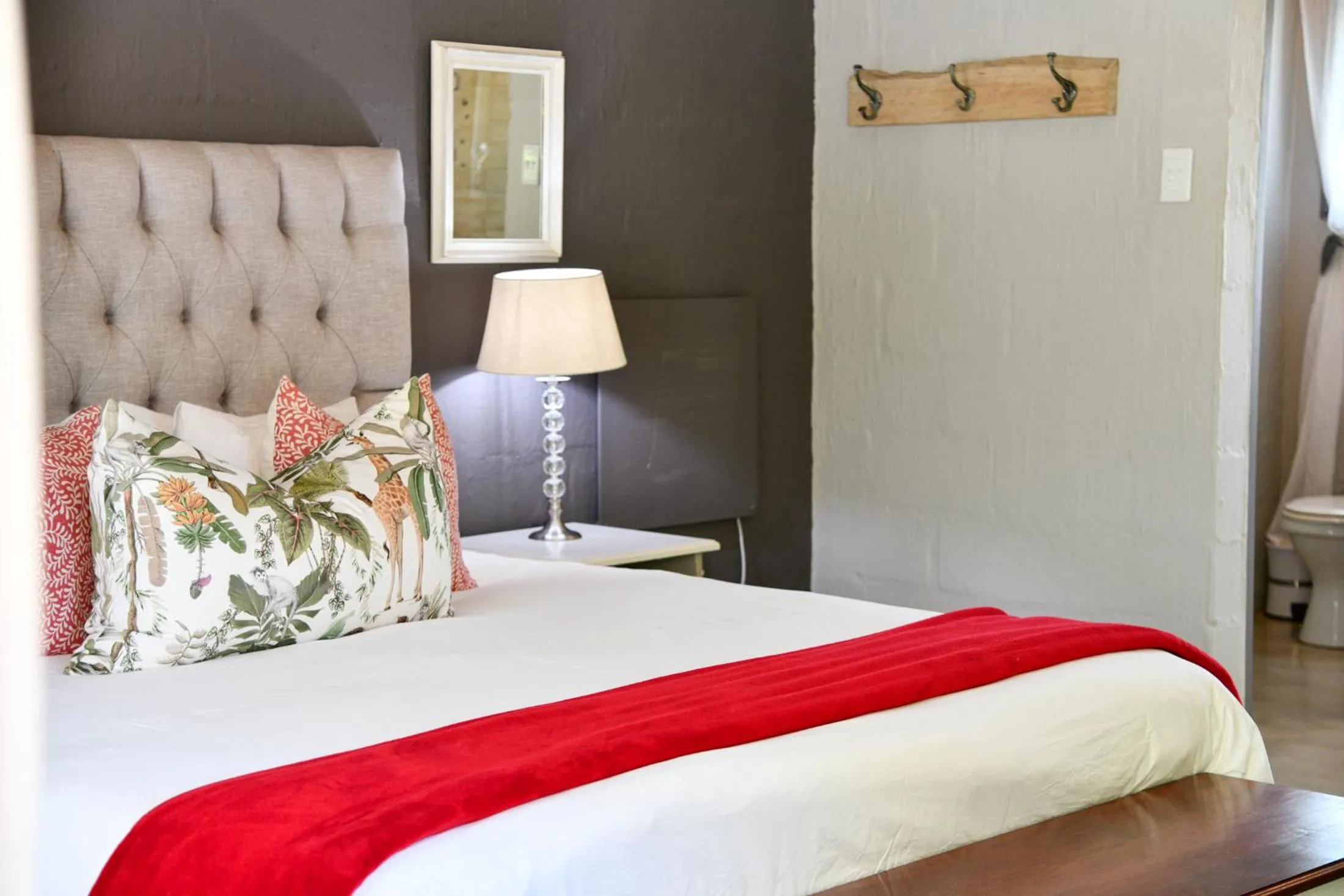 Bed in Gowan Valley Guest Farm