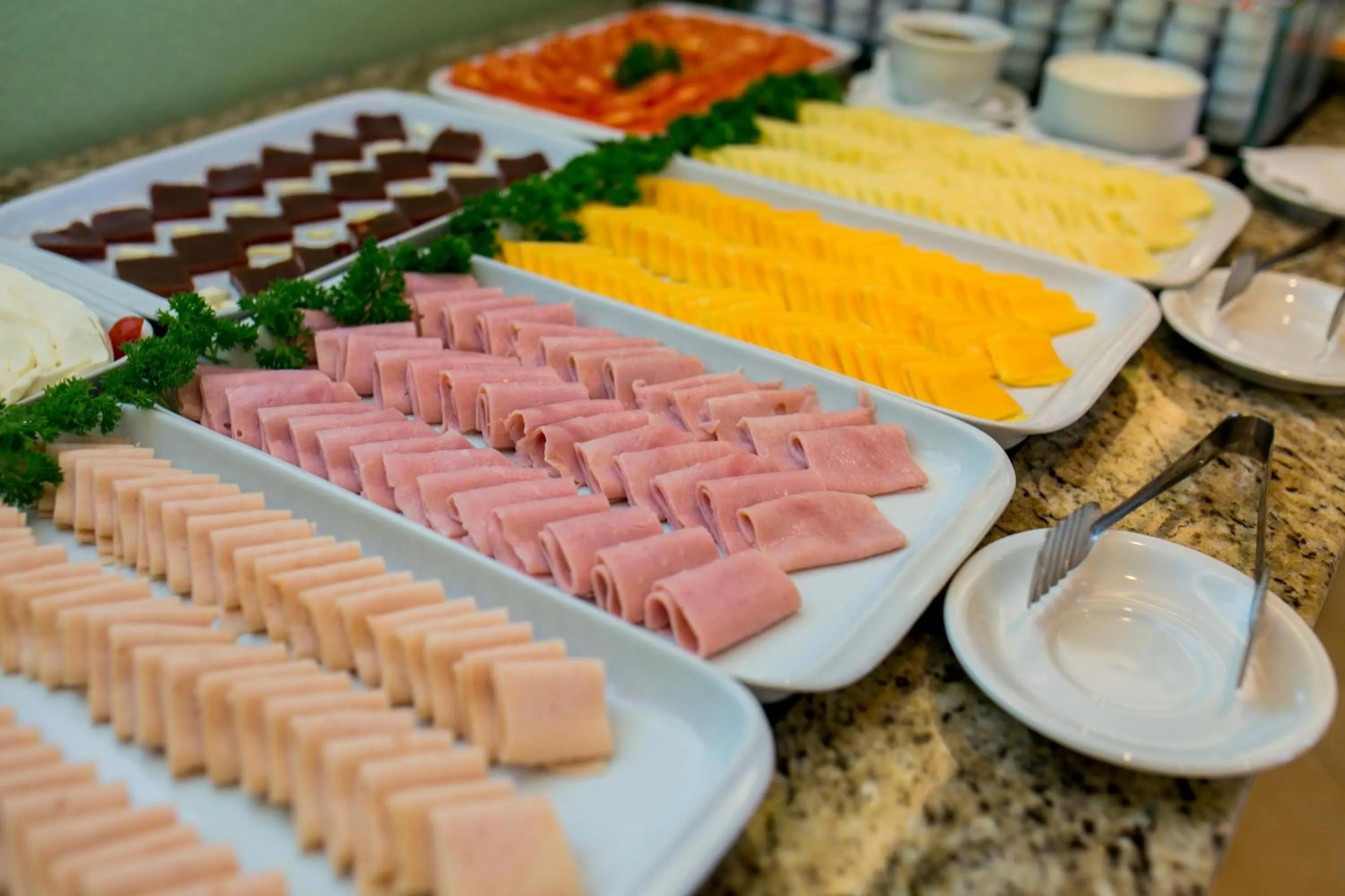 Buffet breakfast in Beach Hotel Juquehy