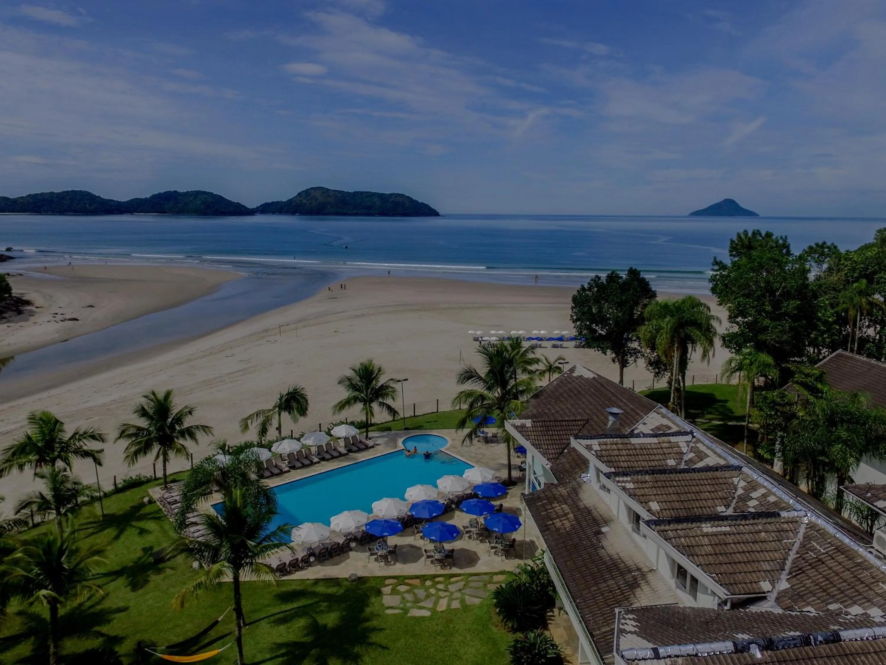 View (from property/room) in Beach Hotel Juquehy