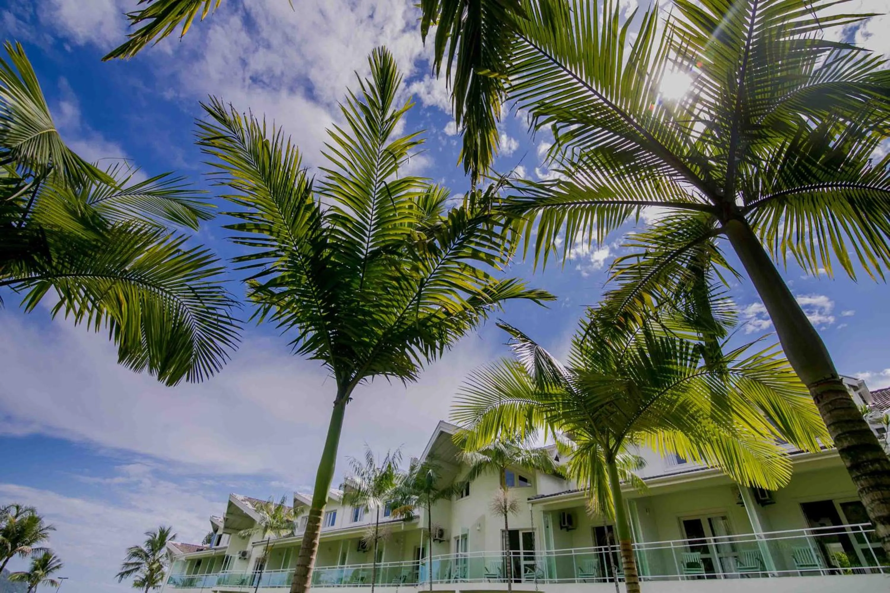 Garden view in Beach Hotel Juquehy