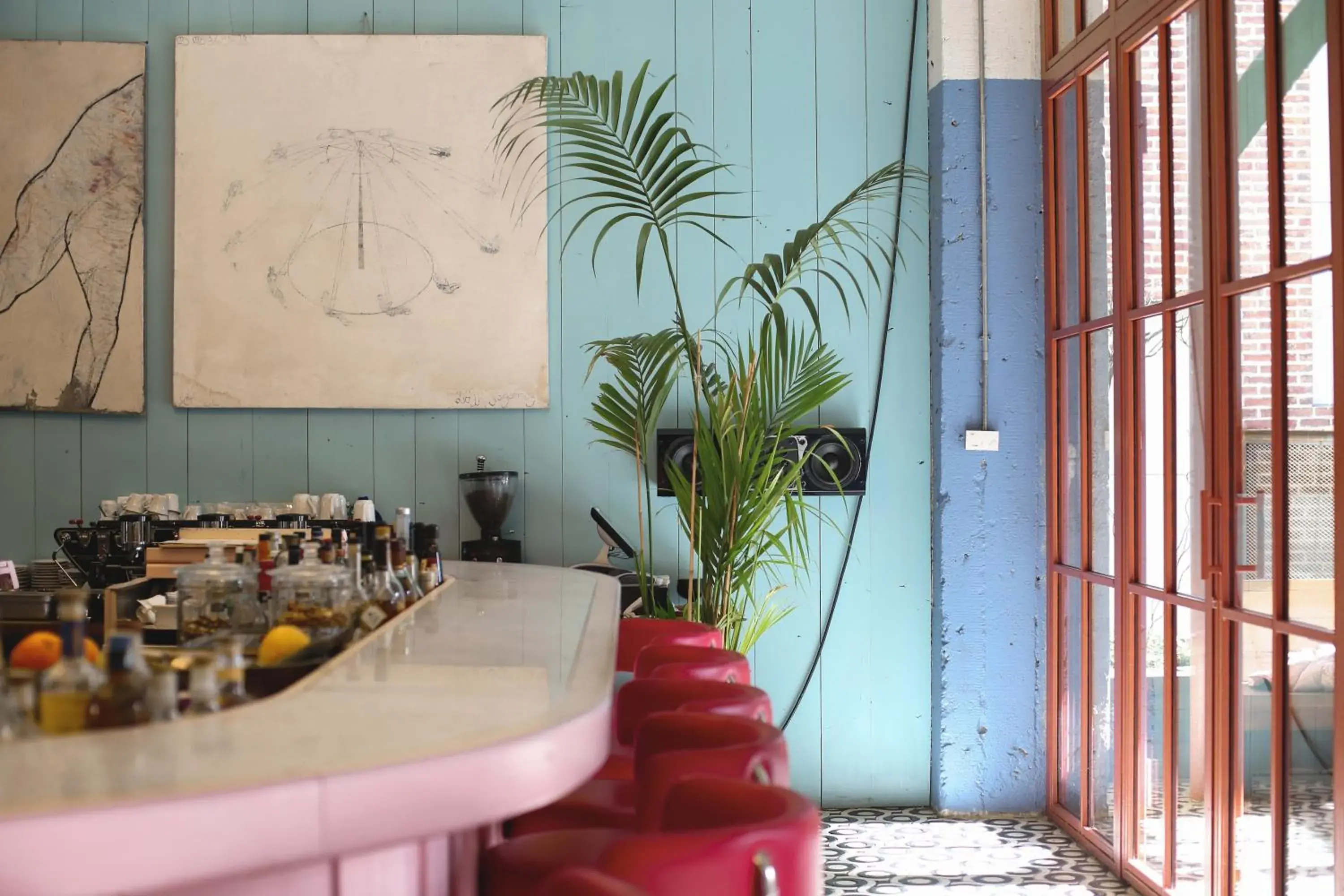 Lounge or bar in Stamba Hotel Lounge or bar in Stamba Hotel