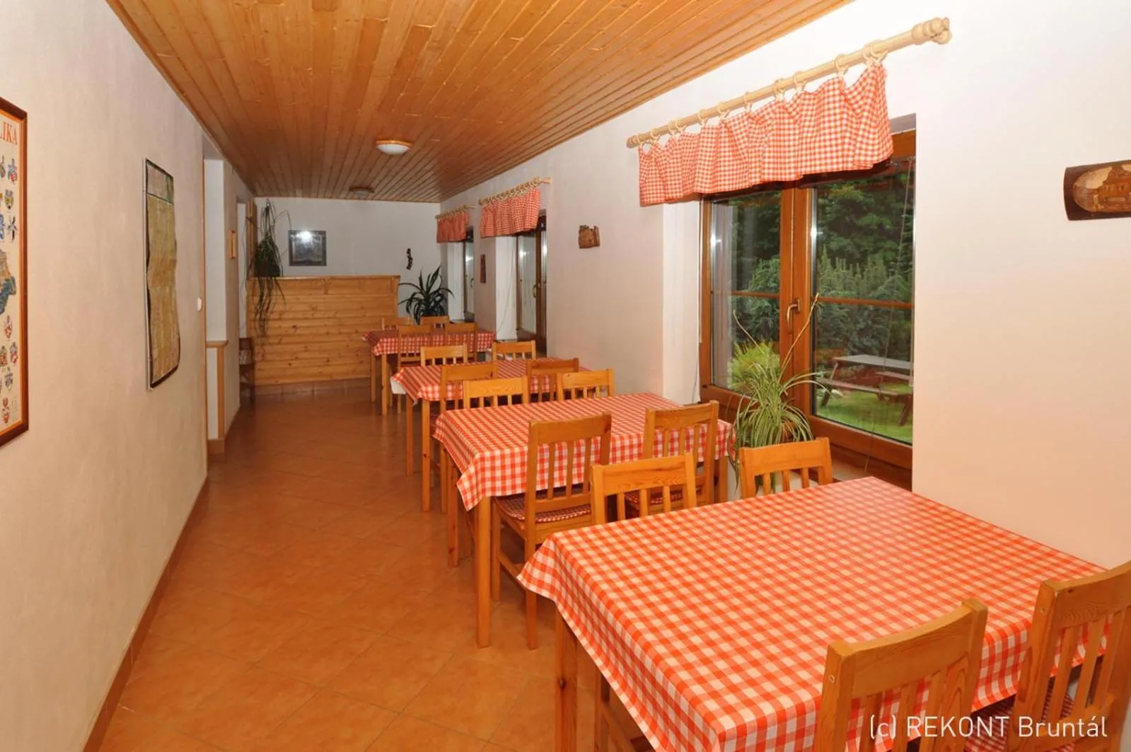 Seating area in Penzion u Vodopádu