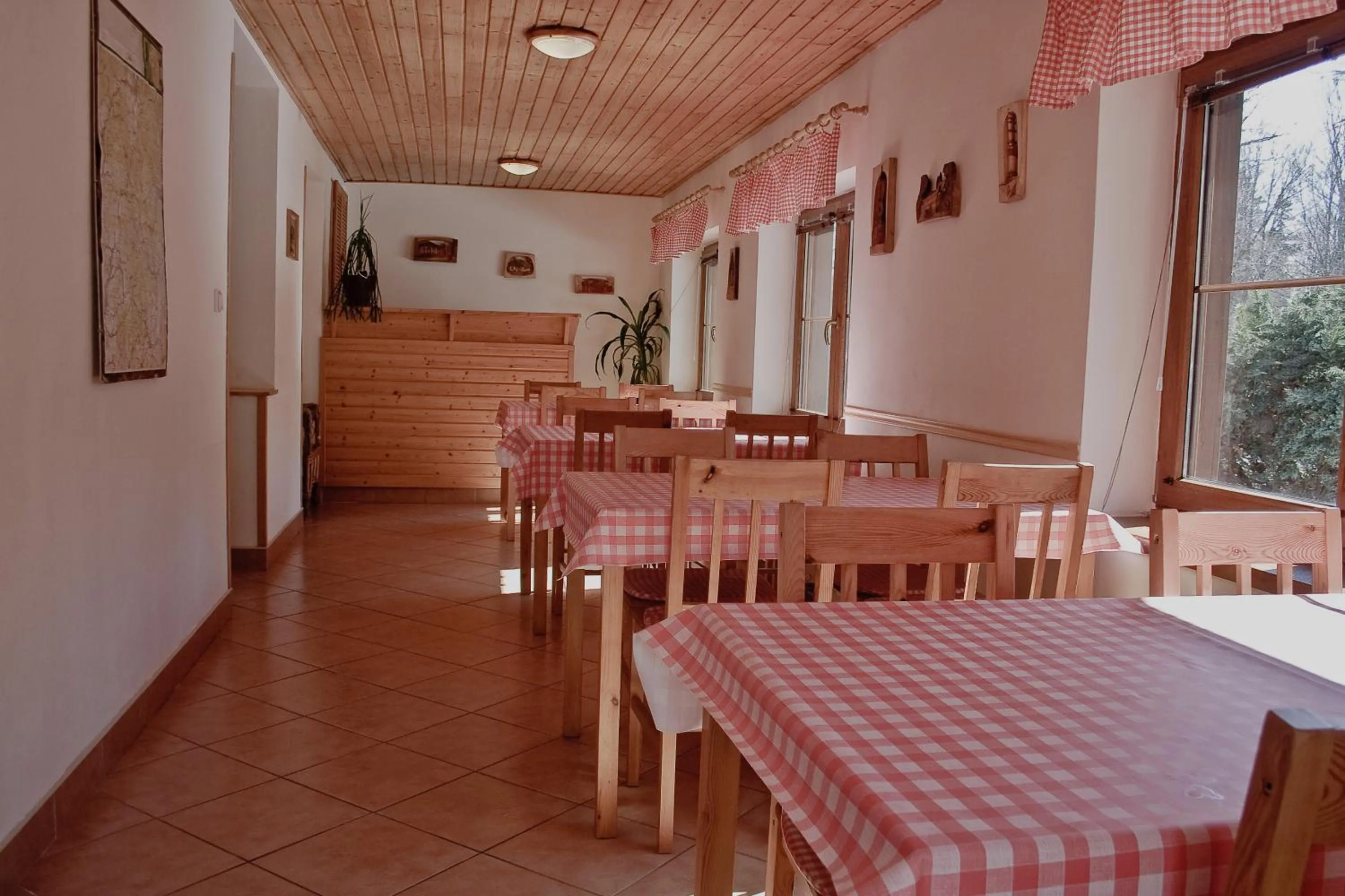 Seating area in Penzion u Vodopádu