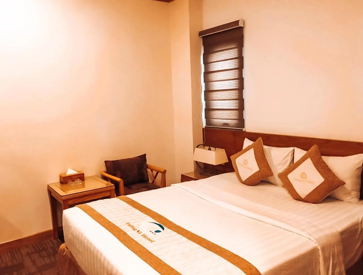 Bed in Tuong Vi Hotel Saigon