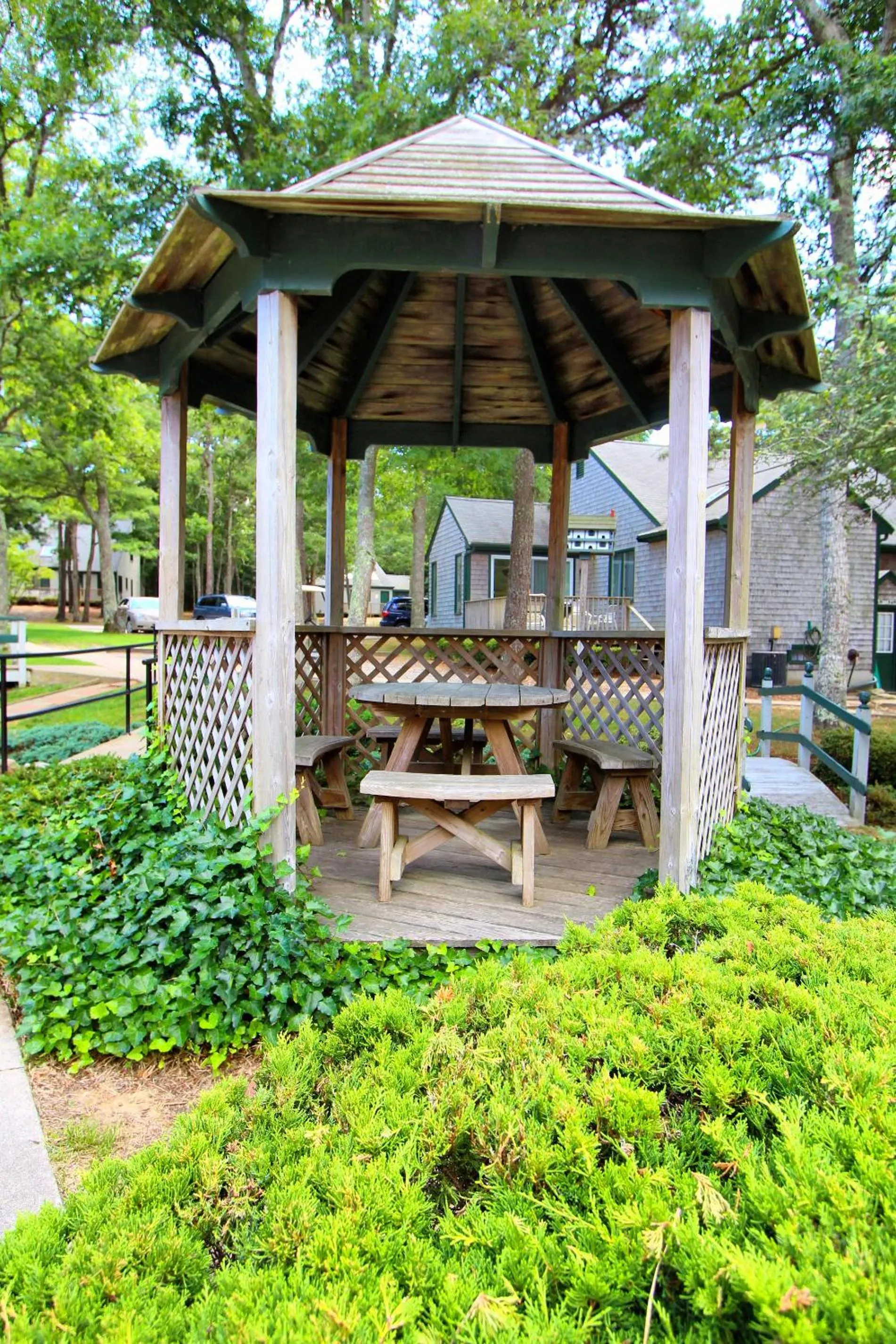 Patio in Cape Cod Holiday Estates