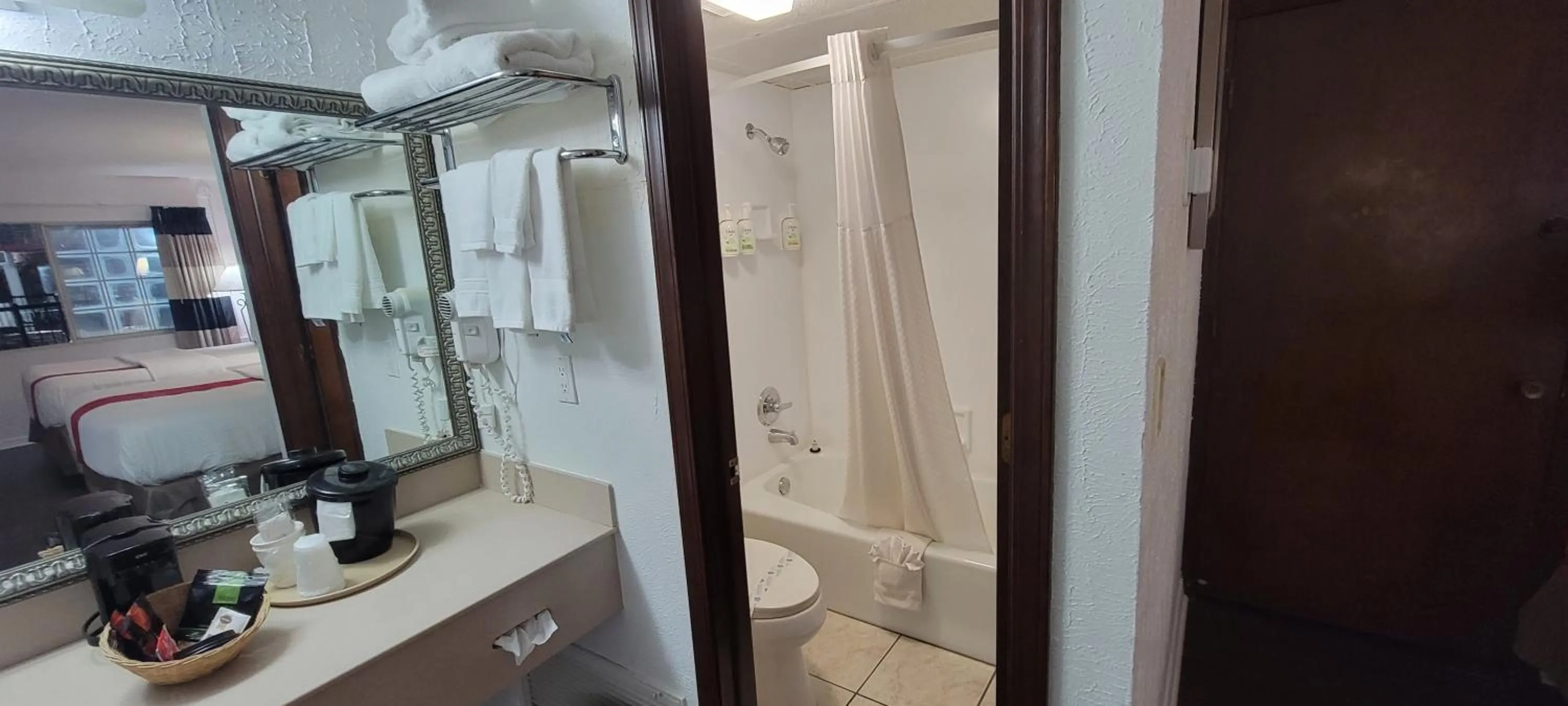 Shower in Ramada by Wyndham Mountain Home