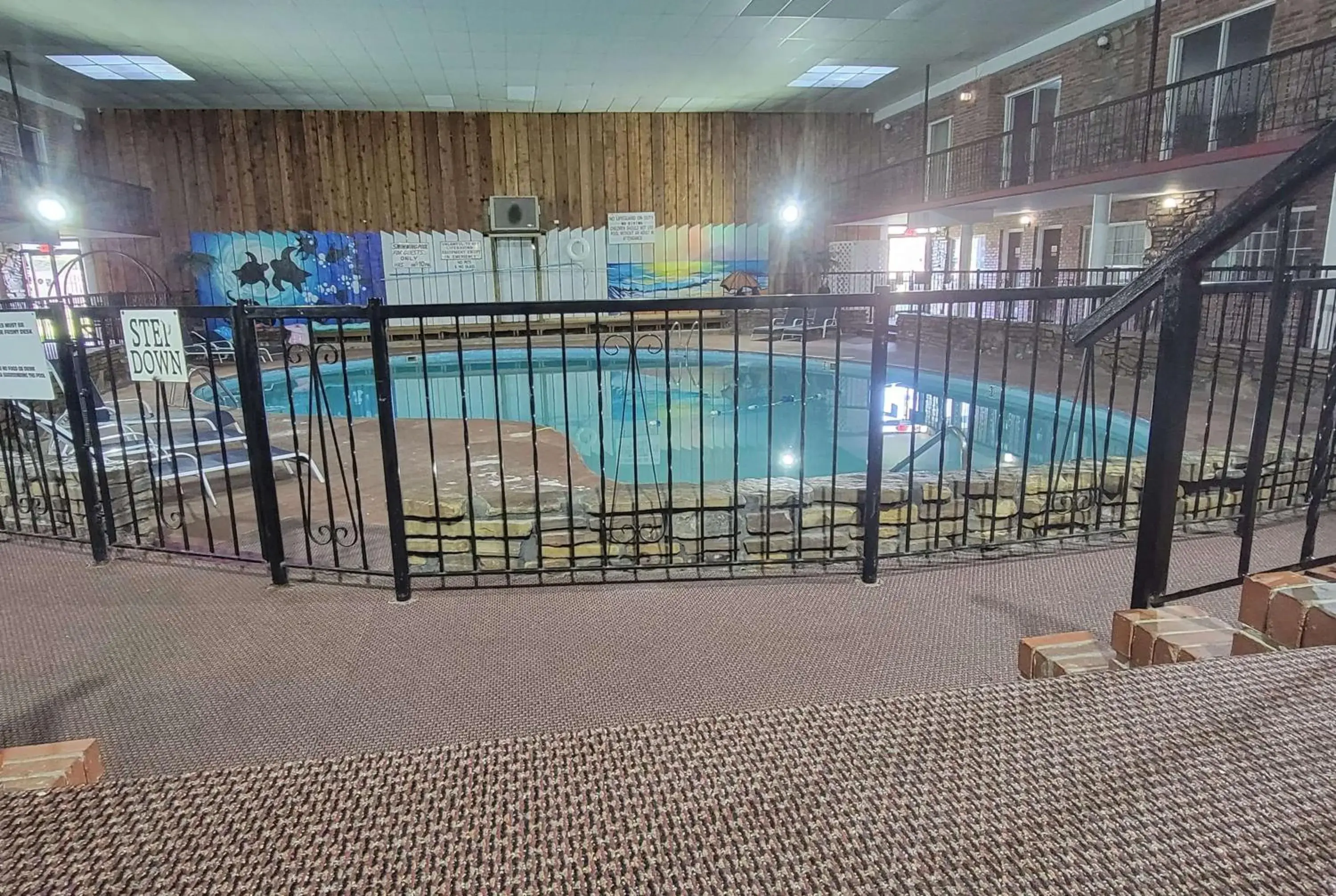 Pool view in Ramada by Wyndham Mountain Home Pool view in Ramada by Wyndham Mountain Home