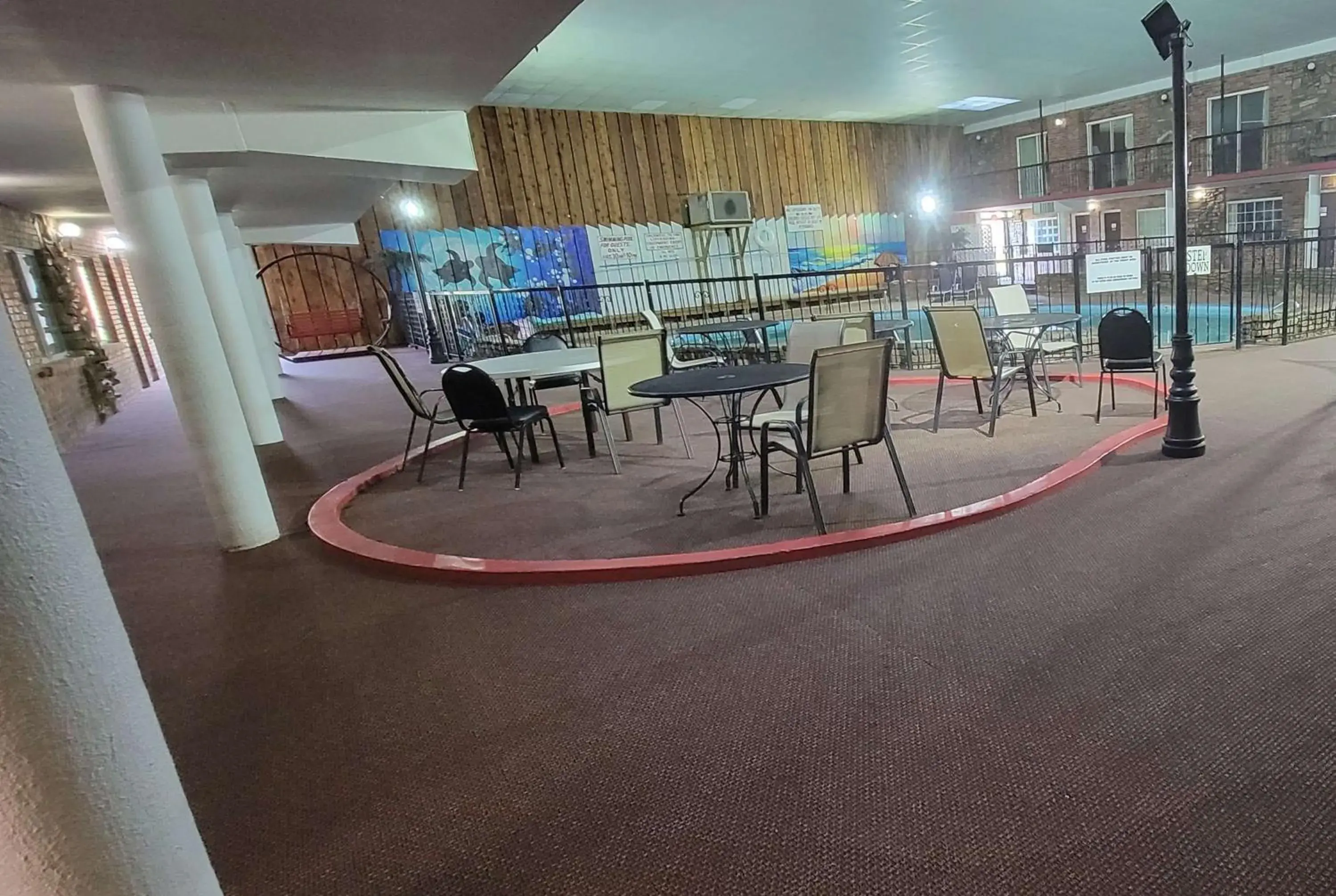 Pool view in Ramada by Wyndham Mountain Home Pool view in Ramada by Wyndham Mountain Home