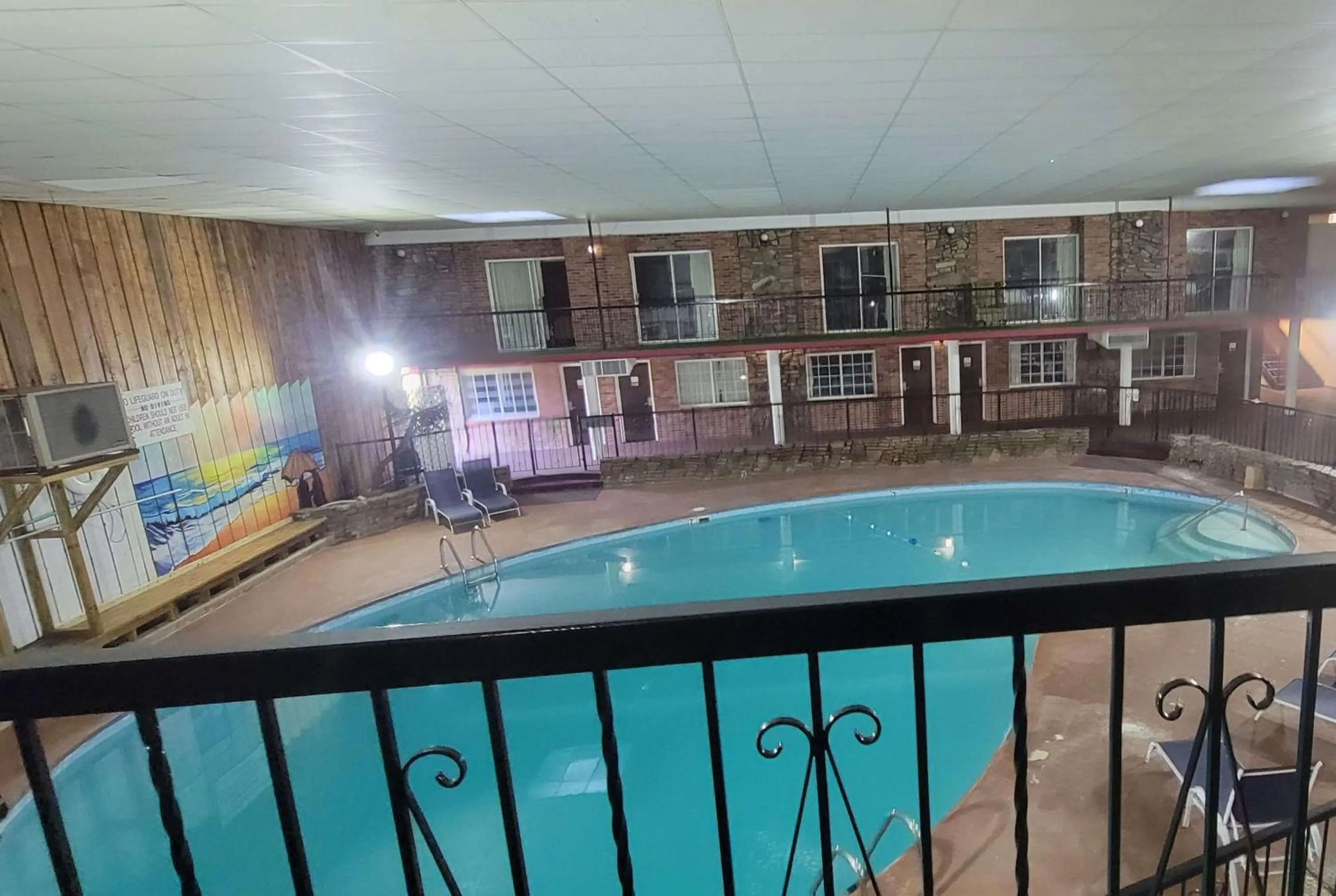 Pool view in Ramada by Wyndham Mountain Home