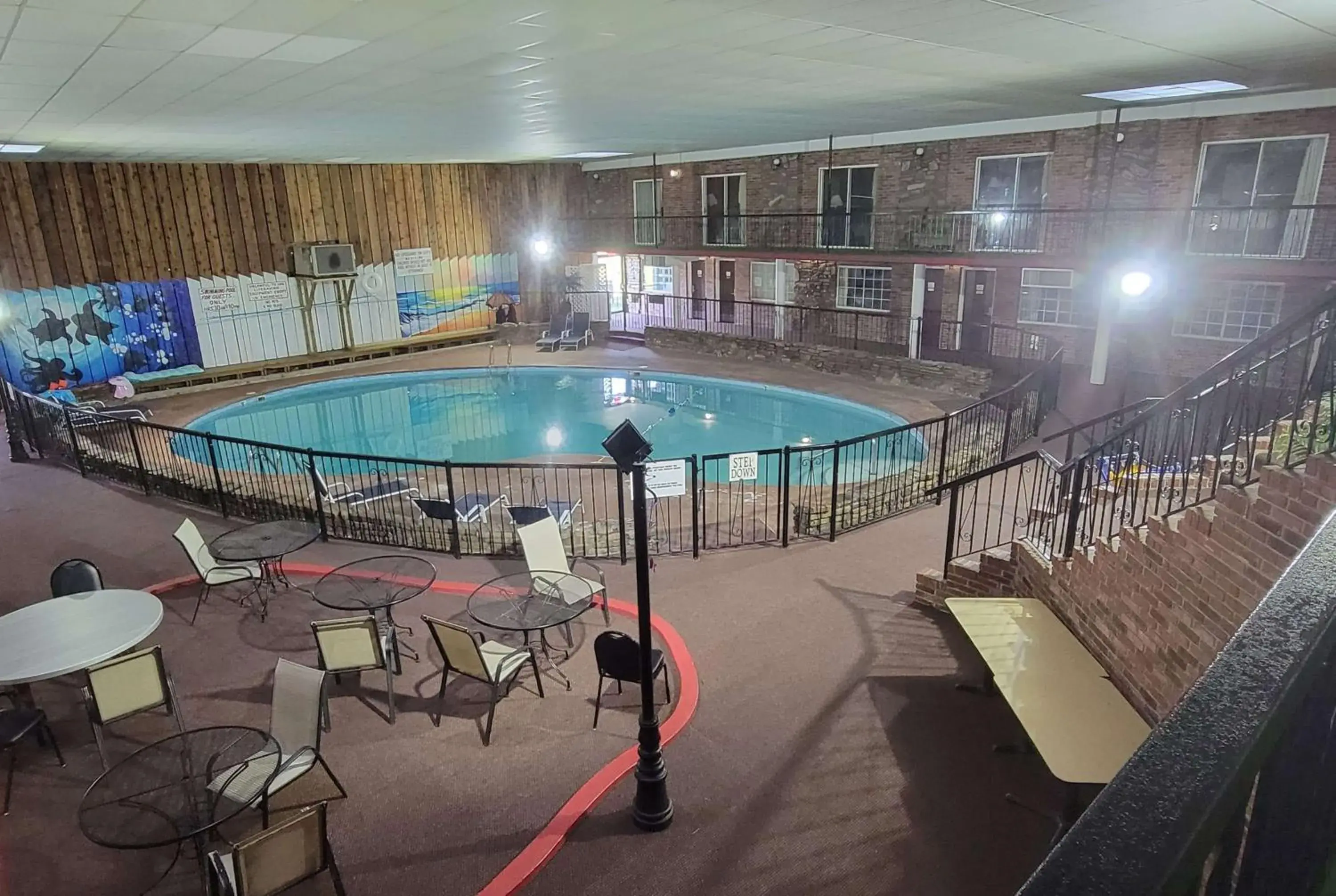 Pool view in Ramada by Wyndham Mountain Home Pool view in Ramada by Wyndham Mountain Home