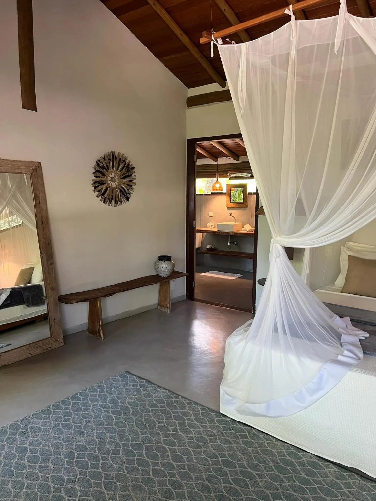 Bed in Soleluna Casa Pousada