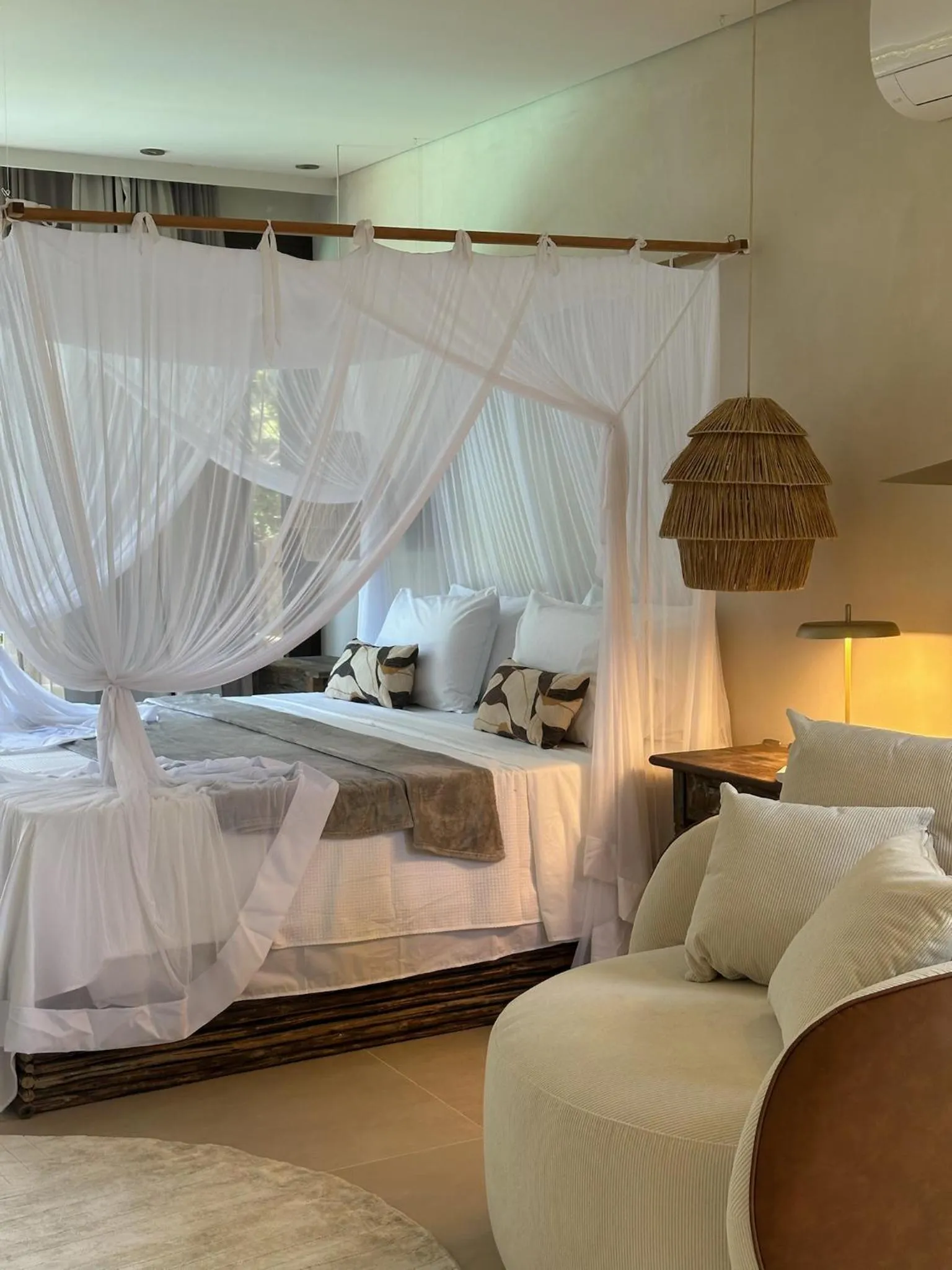 Bed in Soleluna Casa Pousada