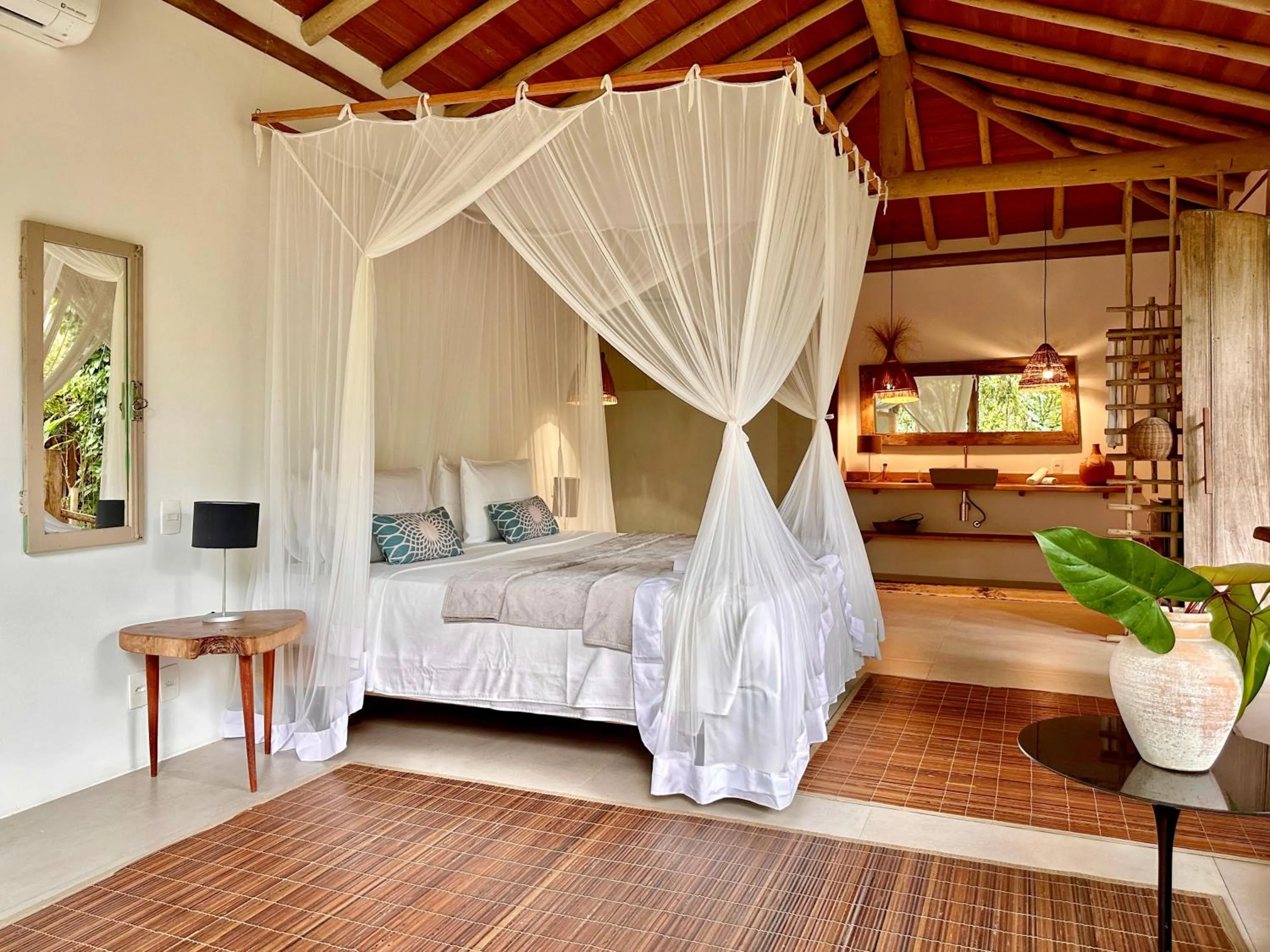 Bed in Soleluna Casa Pousada