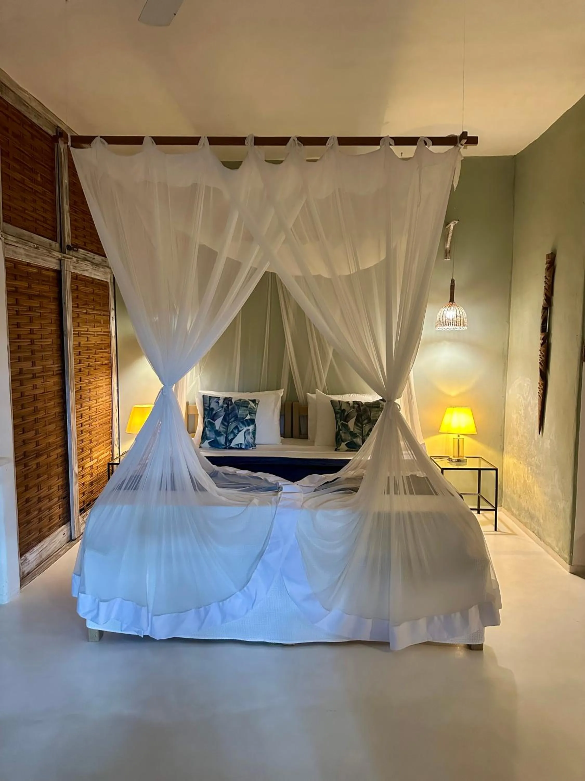 Bed in Soleluna Casa Pousada