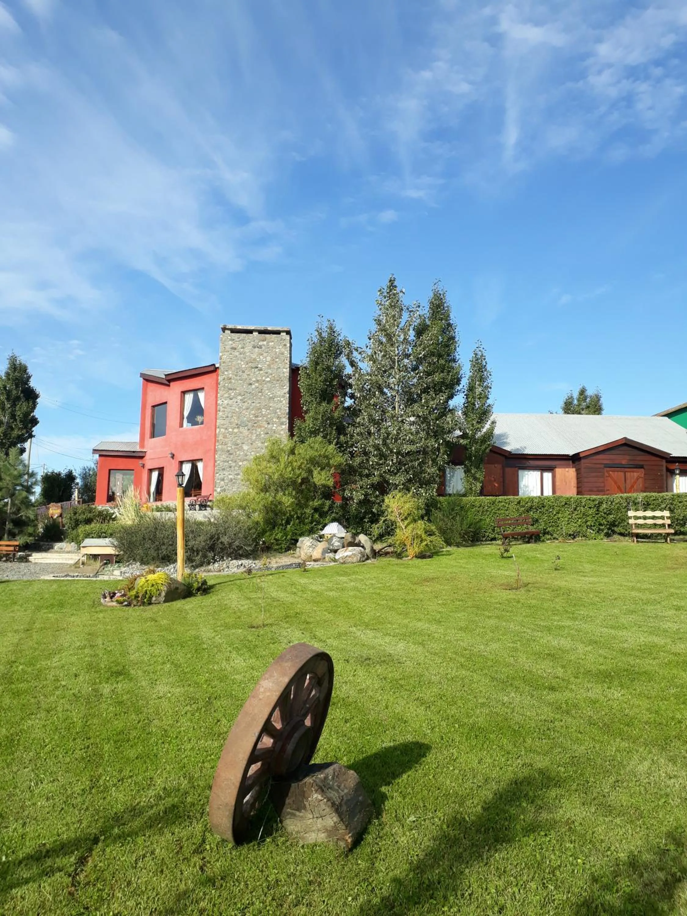 Garden in Hosteria Rukahué
