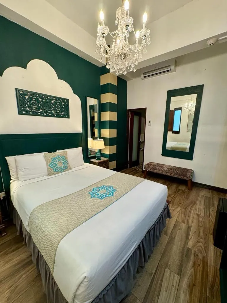 Bed in CasaBlanca Hotel