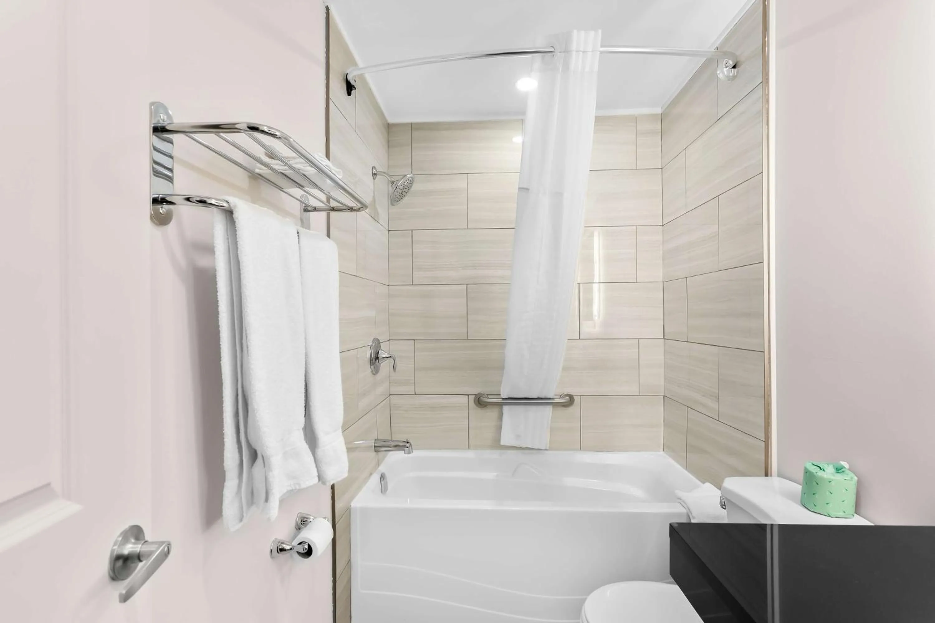 Bathroom in SureStay Plus by Best Western Windsor