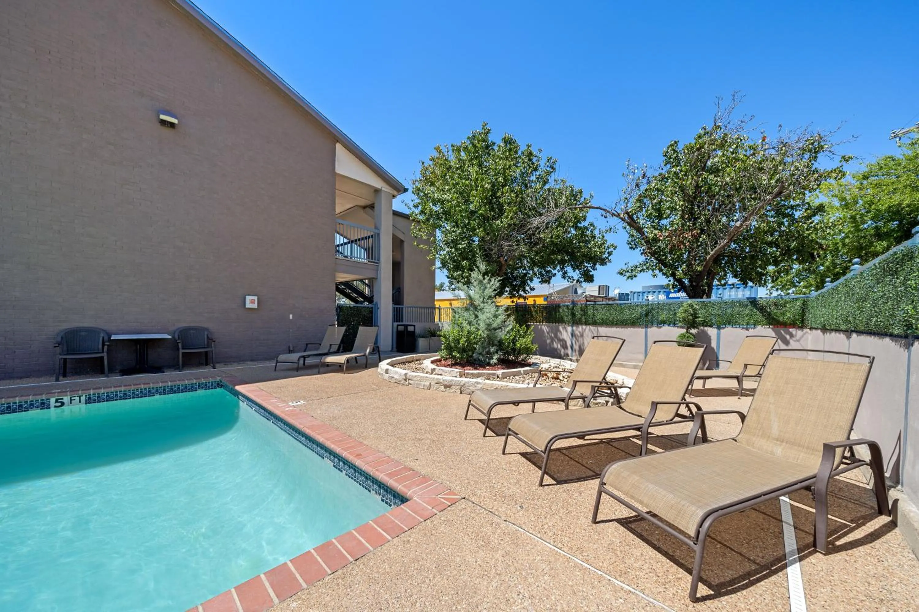 Patio in Best Western Round Rock