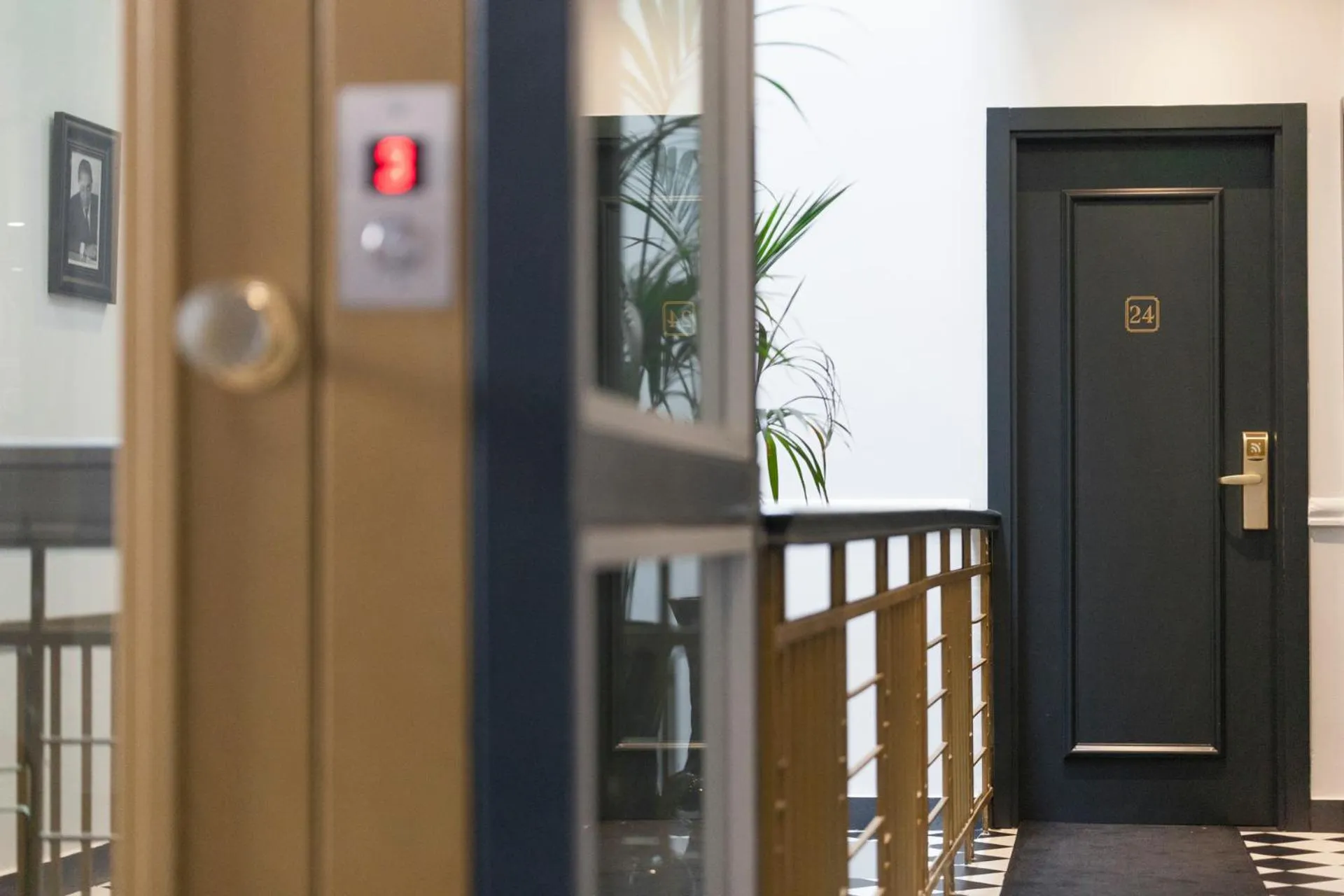 Floor plan in The Mood Luxury Rooms