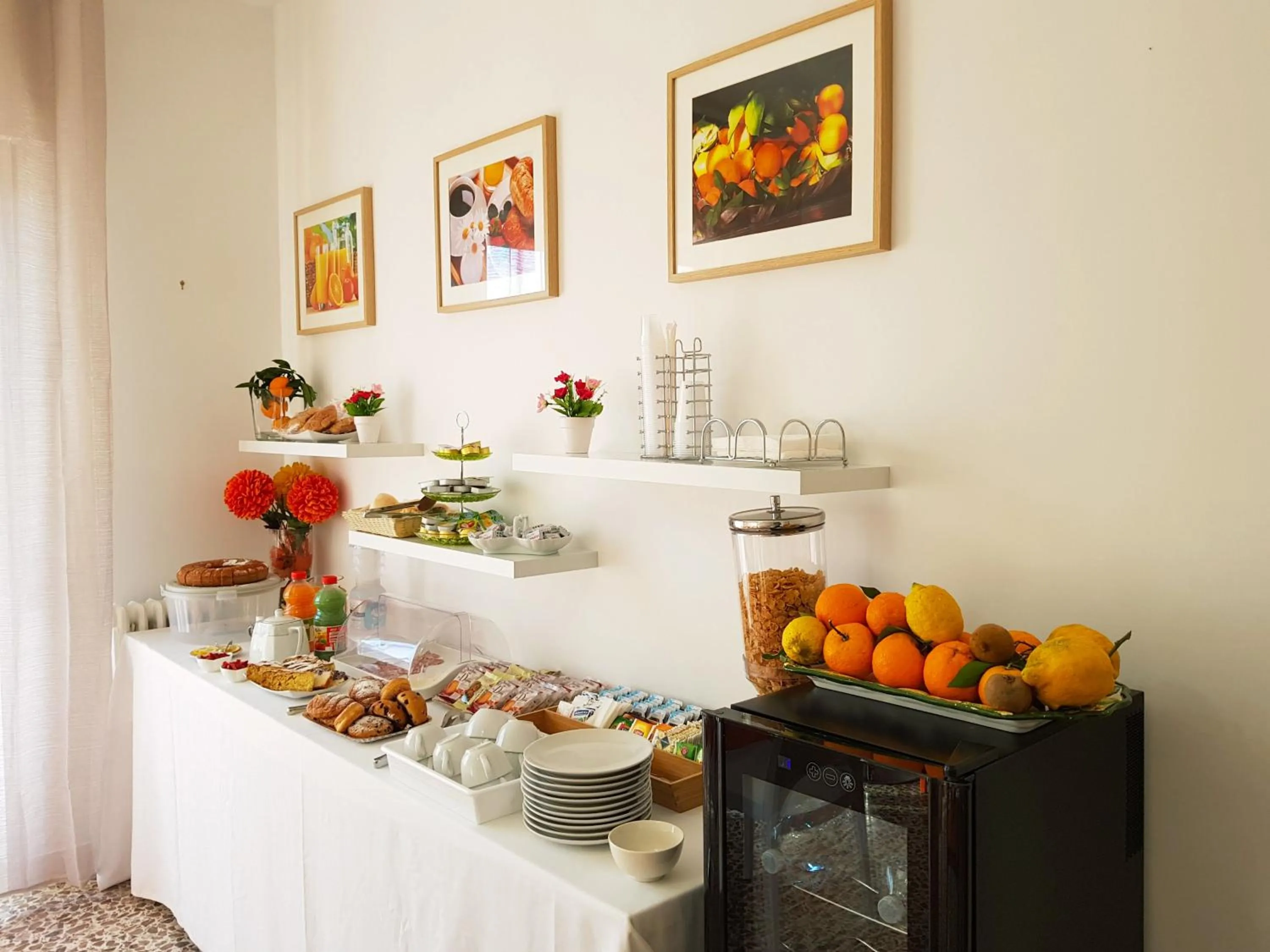 Food and drinks in Villa Susy Relais