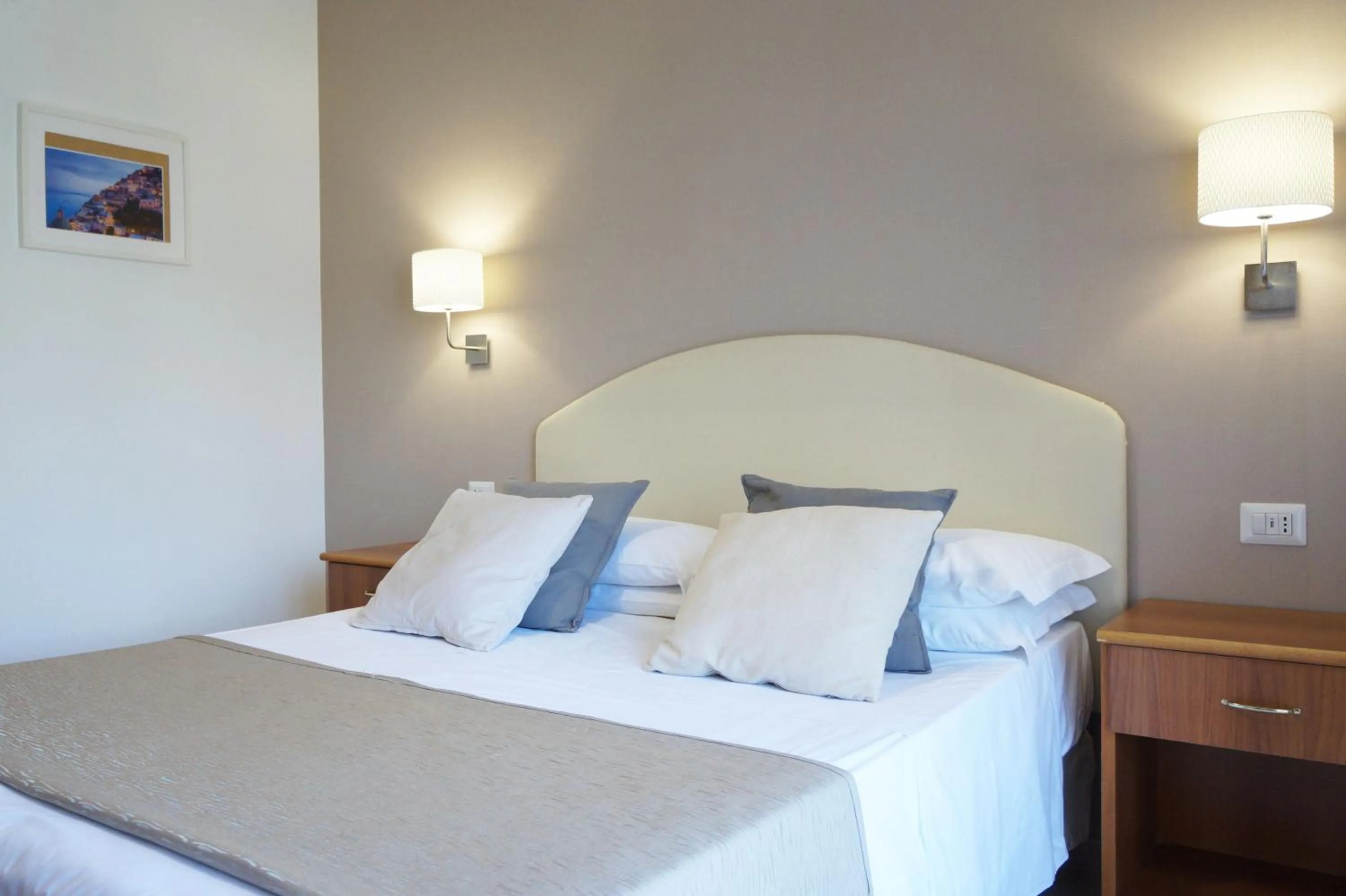 Bed in Villa Susy Relais