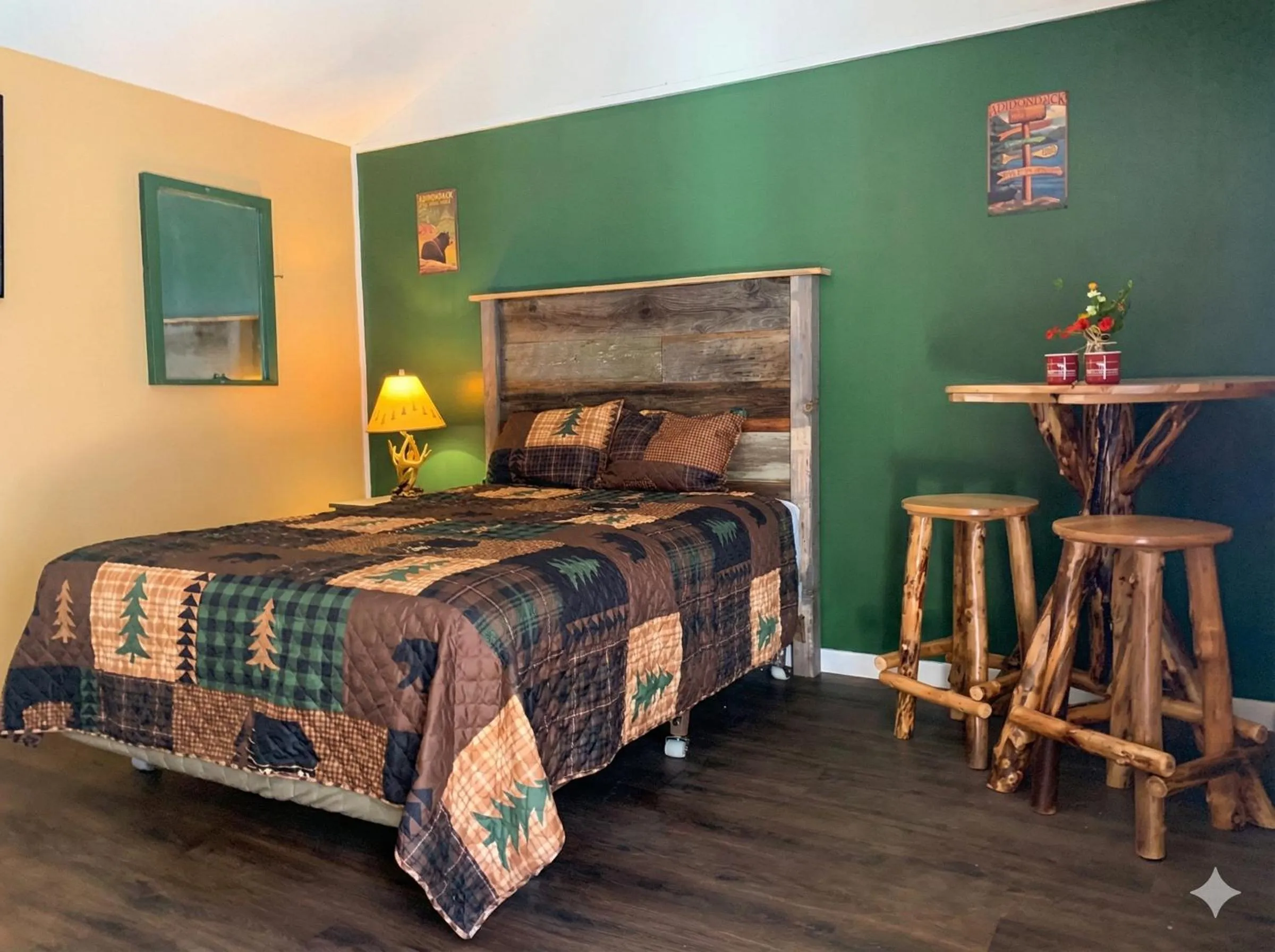 Bed in Motel Montreal