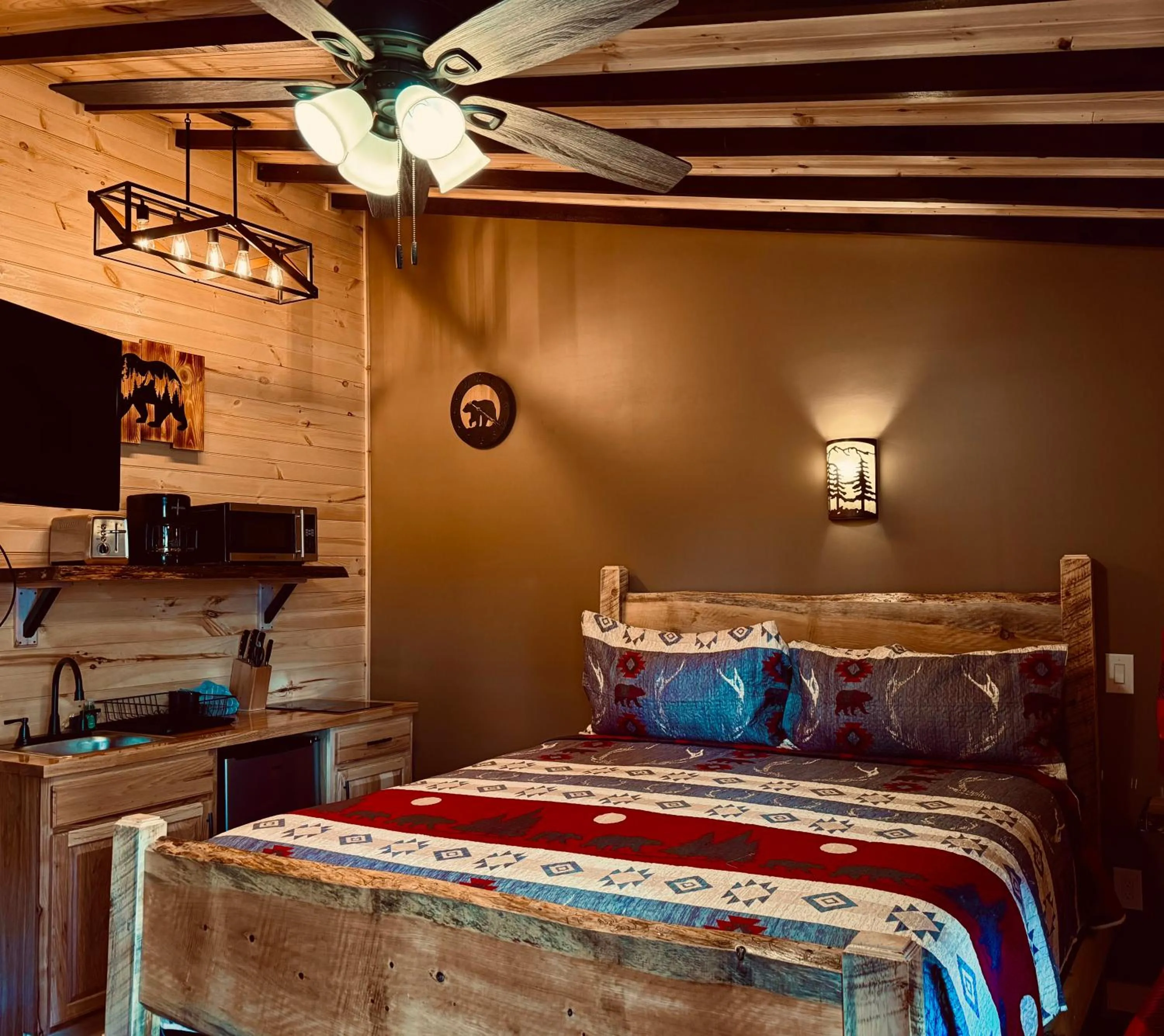 Bed in Motel Montreal