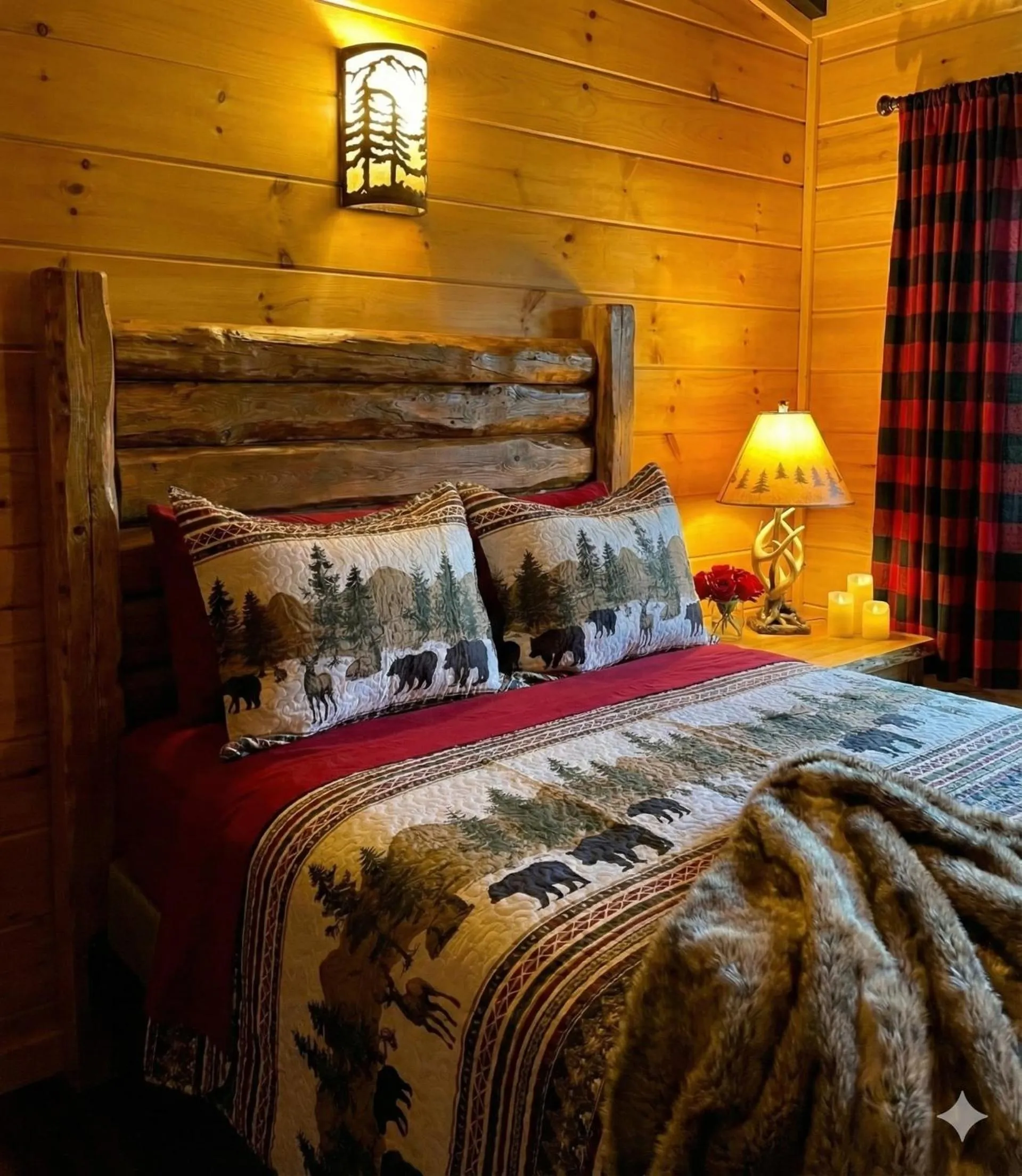 Bed in Motel Montreal