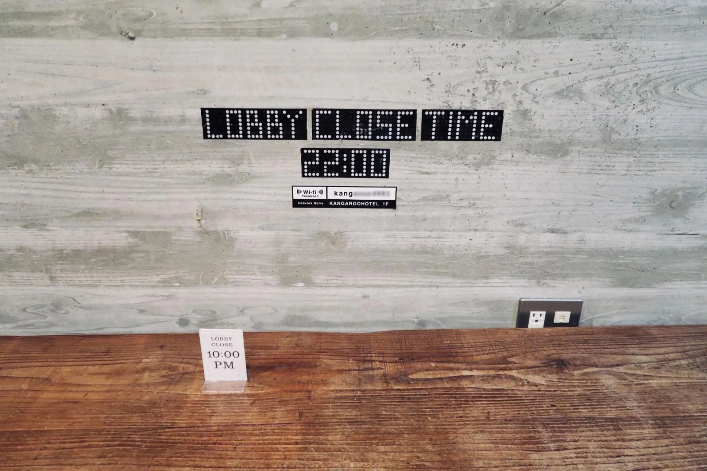 Lobby or reception in Kangaroo Hotel