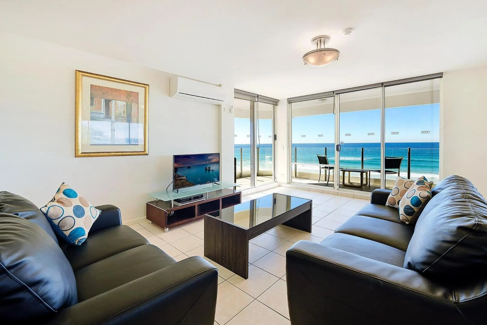 Living room in Dorchester On The Beach