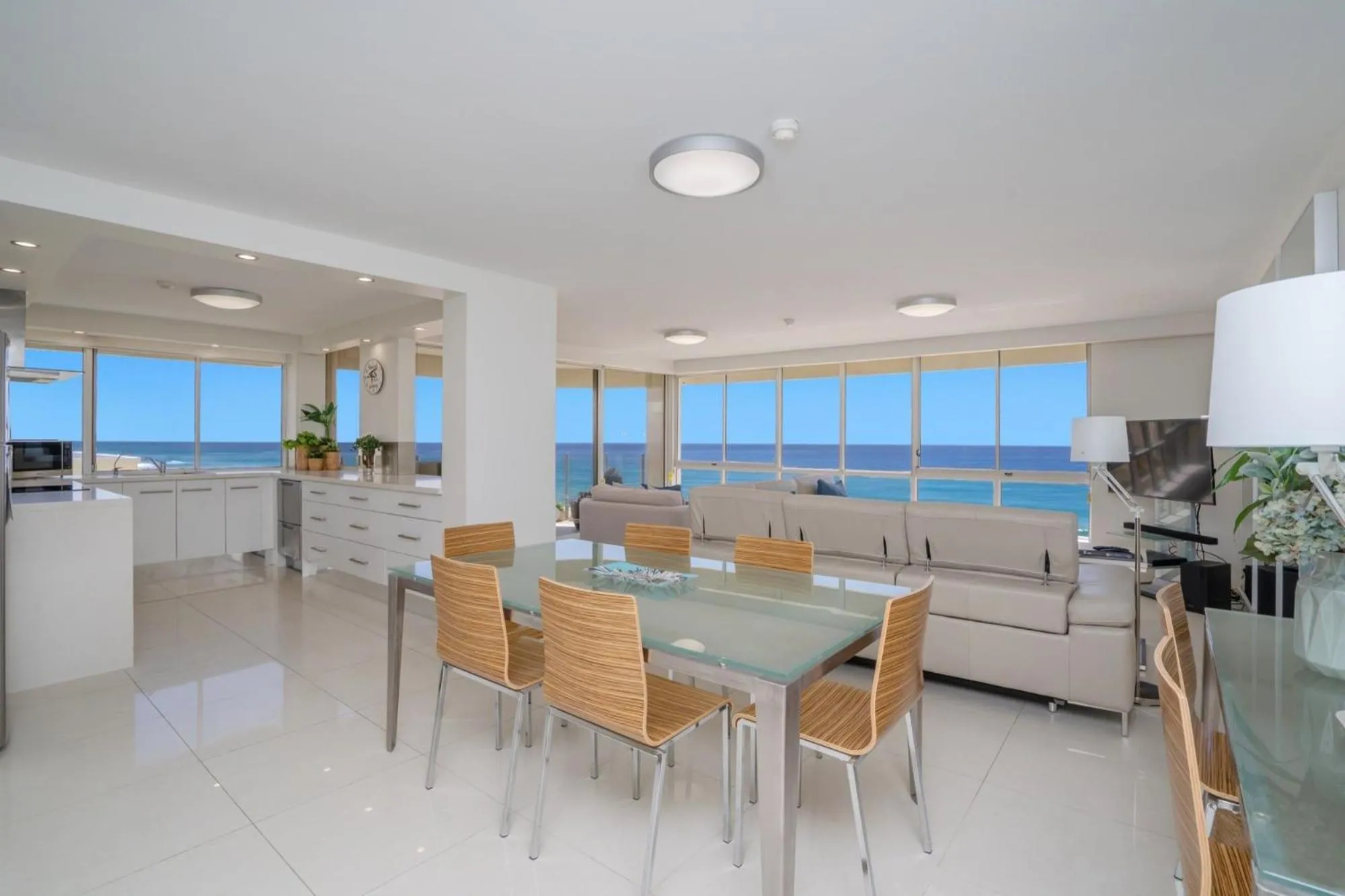 Living room in Dorchester On The Beach