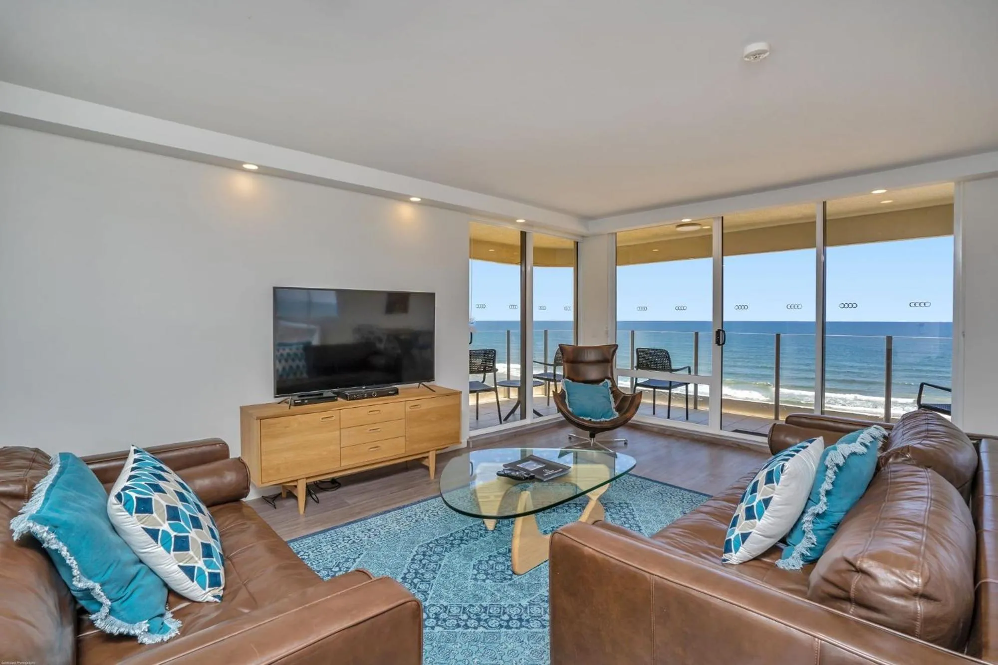 Living room in Dorchester On The Beach