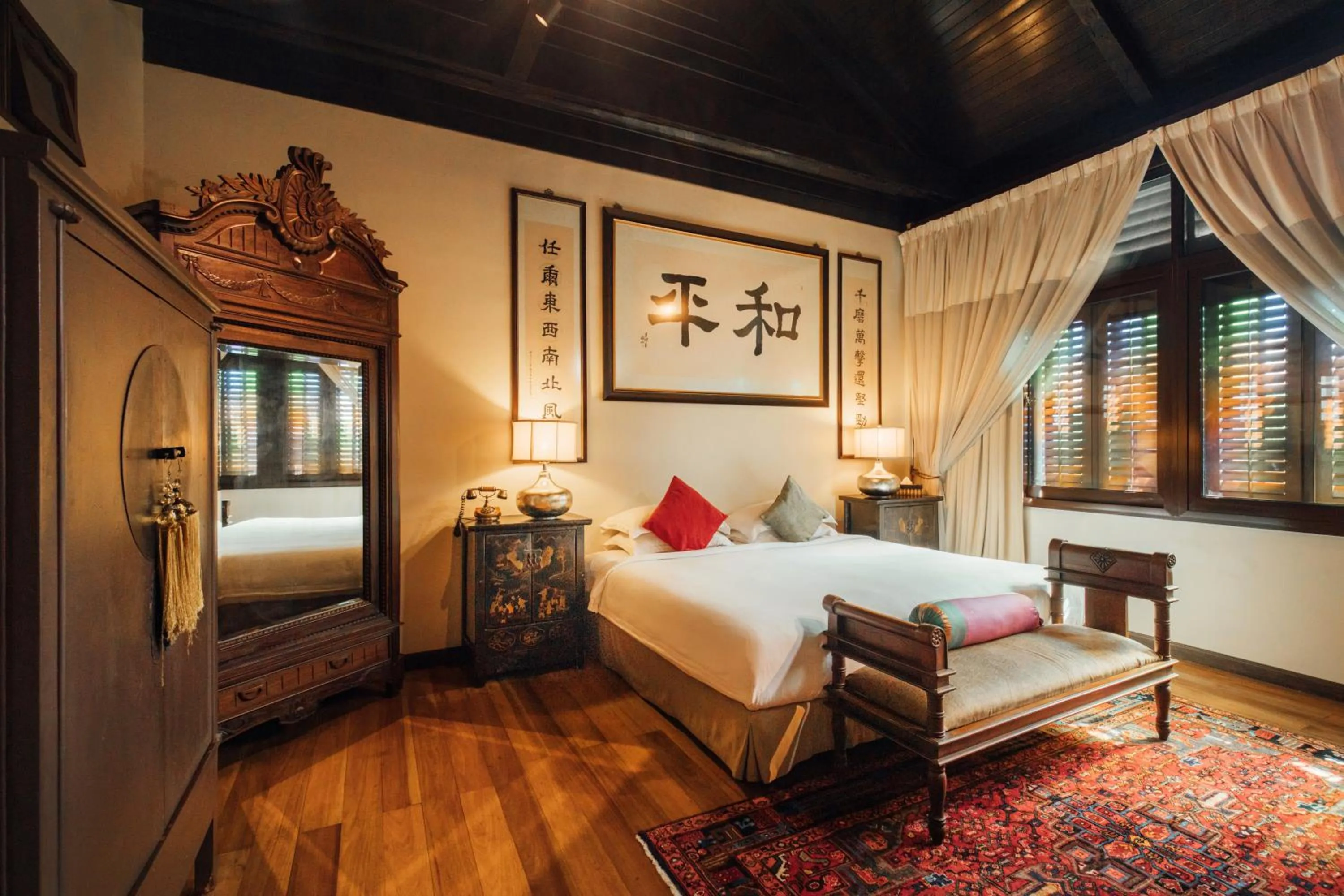 Bedroom, Bed in Campbell House