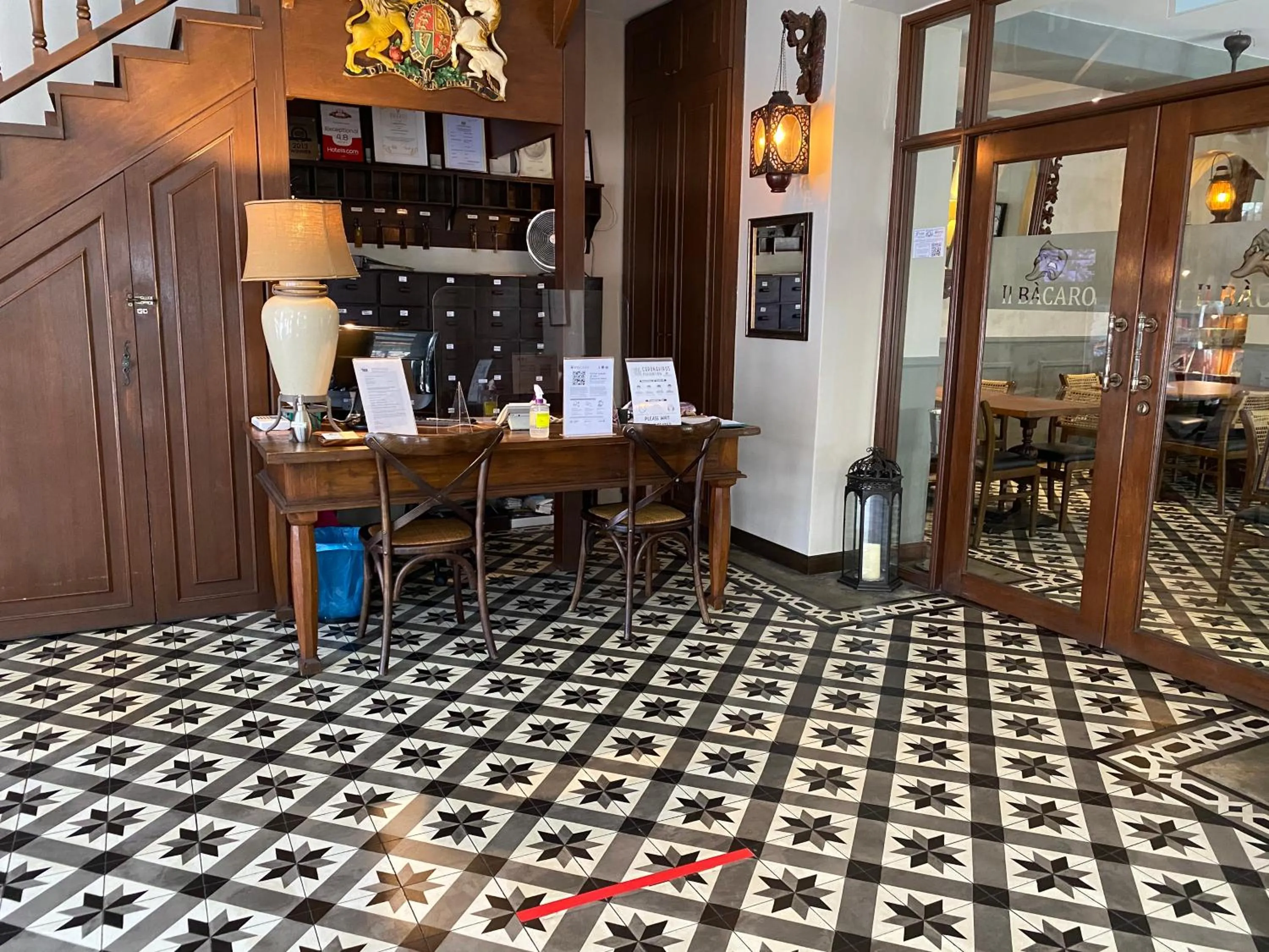 Lobby or reception in Campbell House