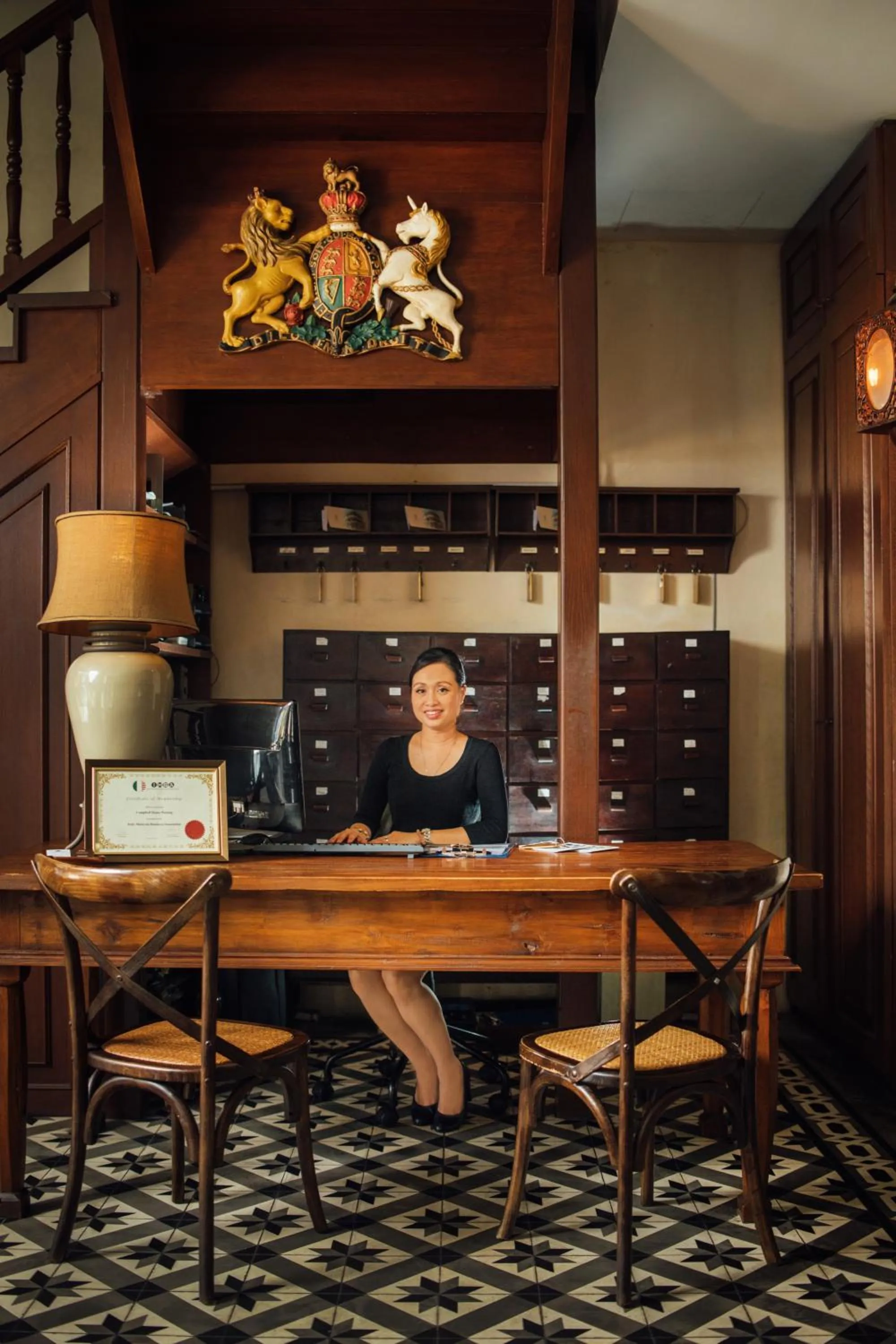 Lobby or reception in Campbell House