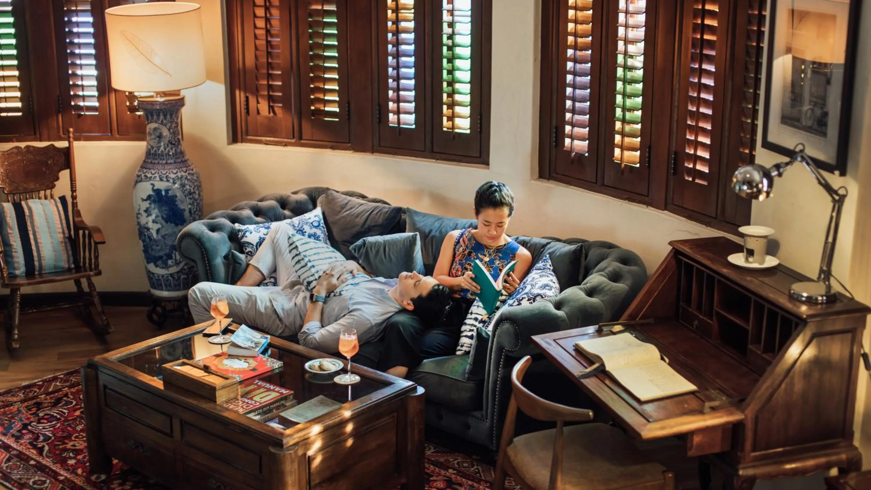 Library in Campbell House