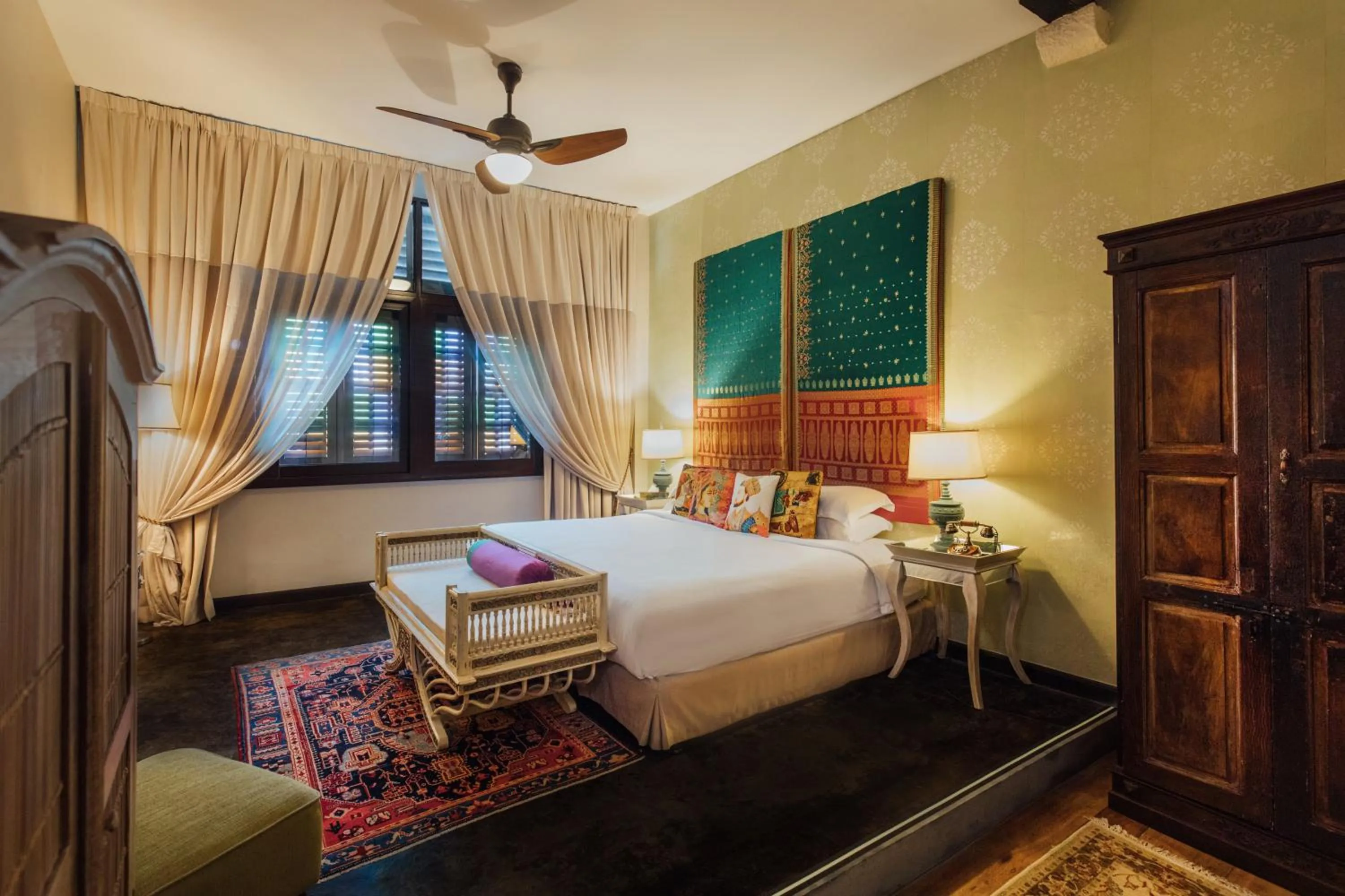 Bedroom, Bed in Campbell House