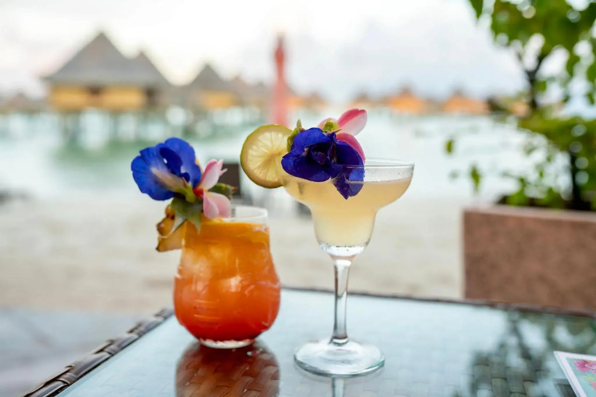 Lounge or bar in InterContinental Bora Bora Le Moana Resort by IHG Lounge or bar in InterContinental Bora Bora Le Moana Resort by IHG