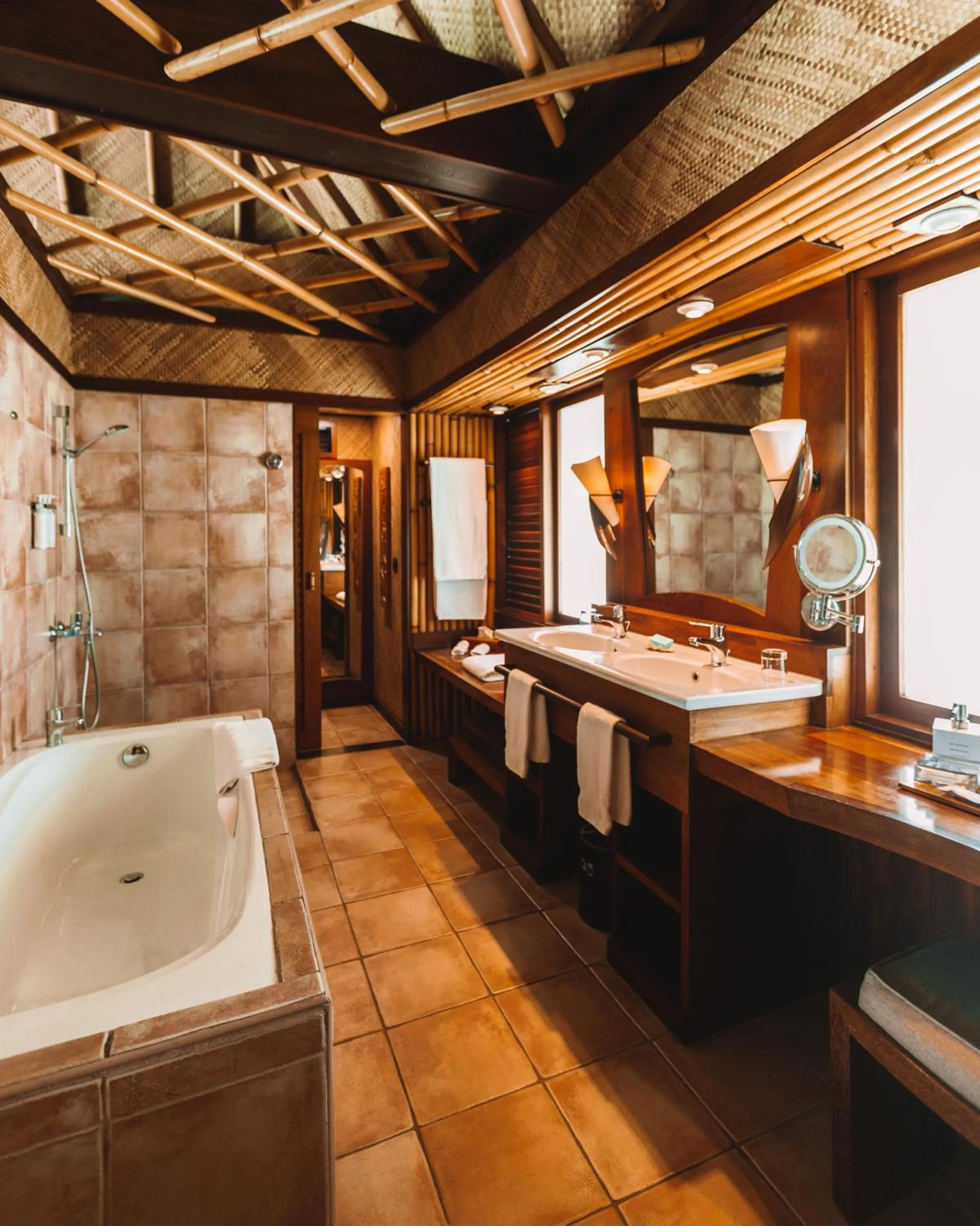 Bathroom in InterContinental Bora Bora Le Moana Resort by IHG