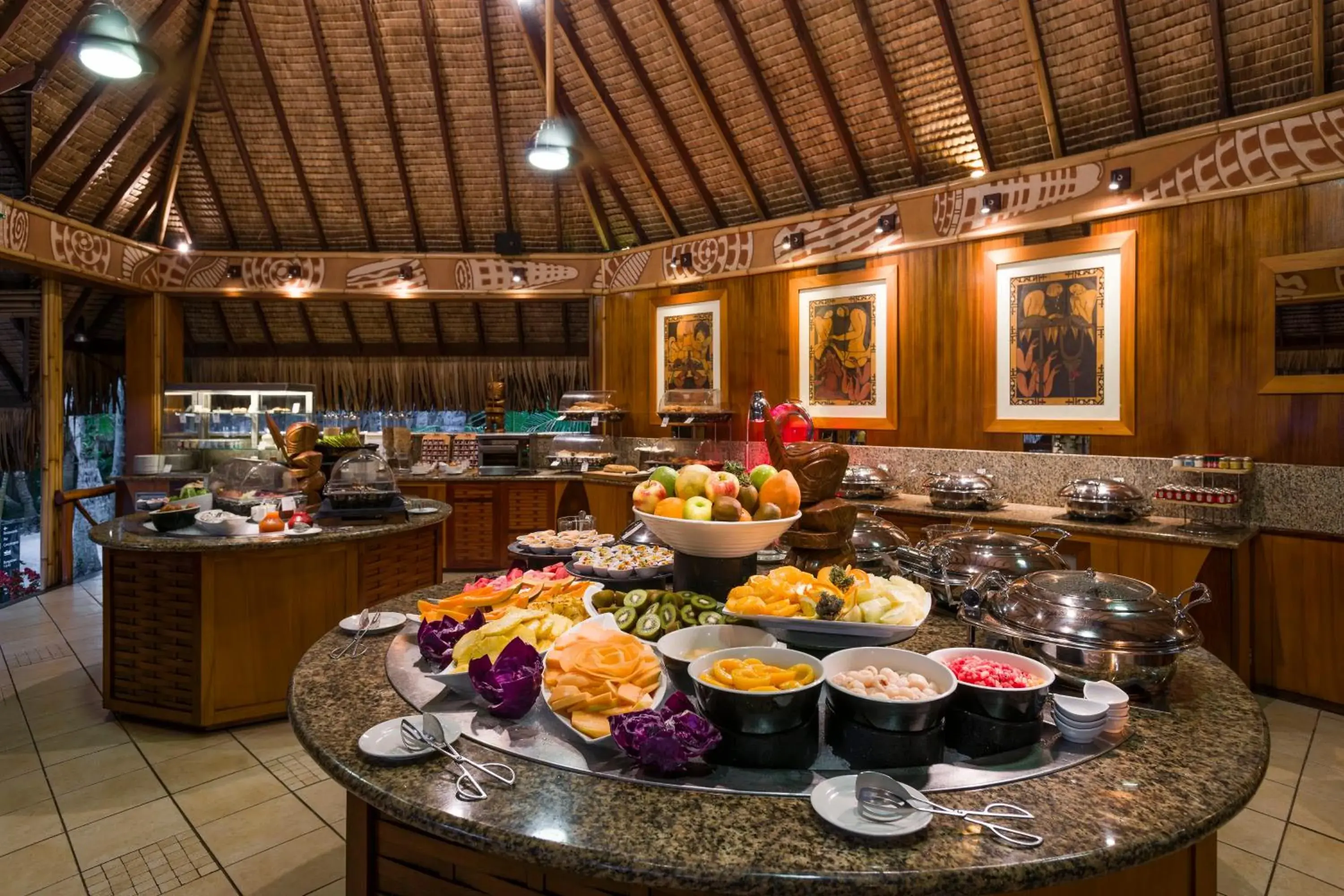 Breakfast in InterContinental Bora Bora Le Moana Resort by IHG Breakfast in InterContinental Bora Bora Le Moana Resort by IHG