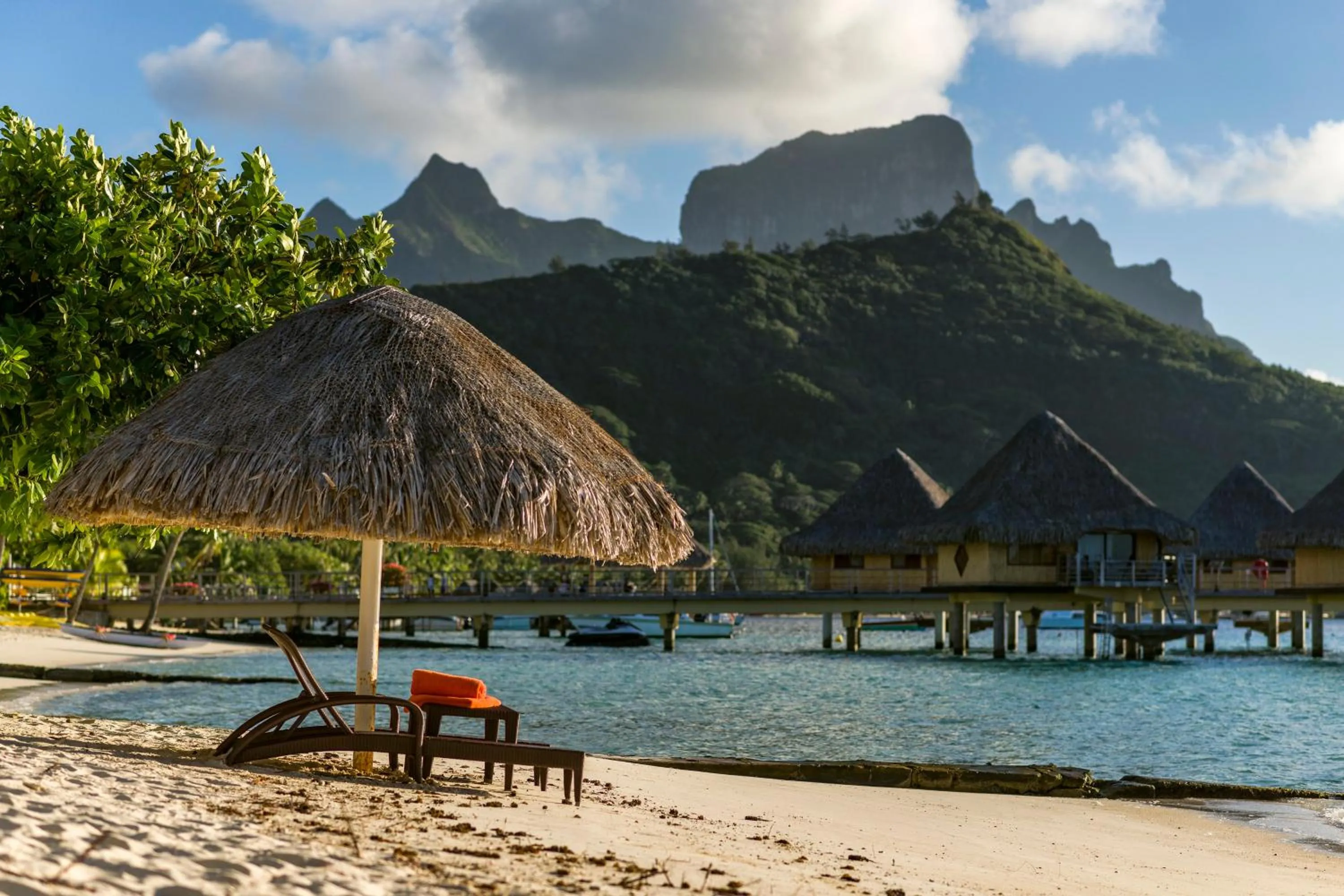 Beach in InterContinental Bora Bora Le Moana Resort by IHG