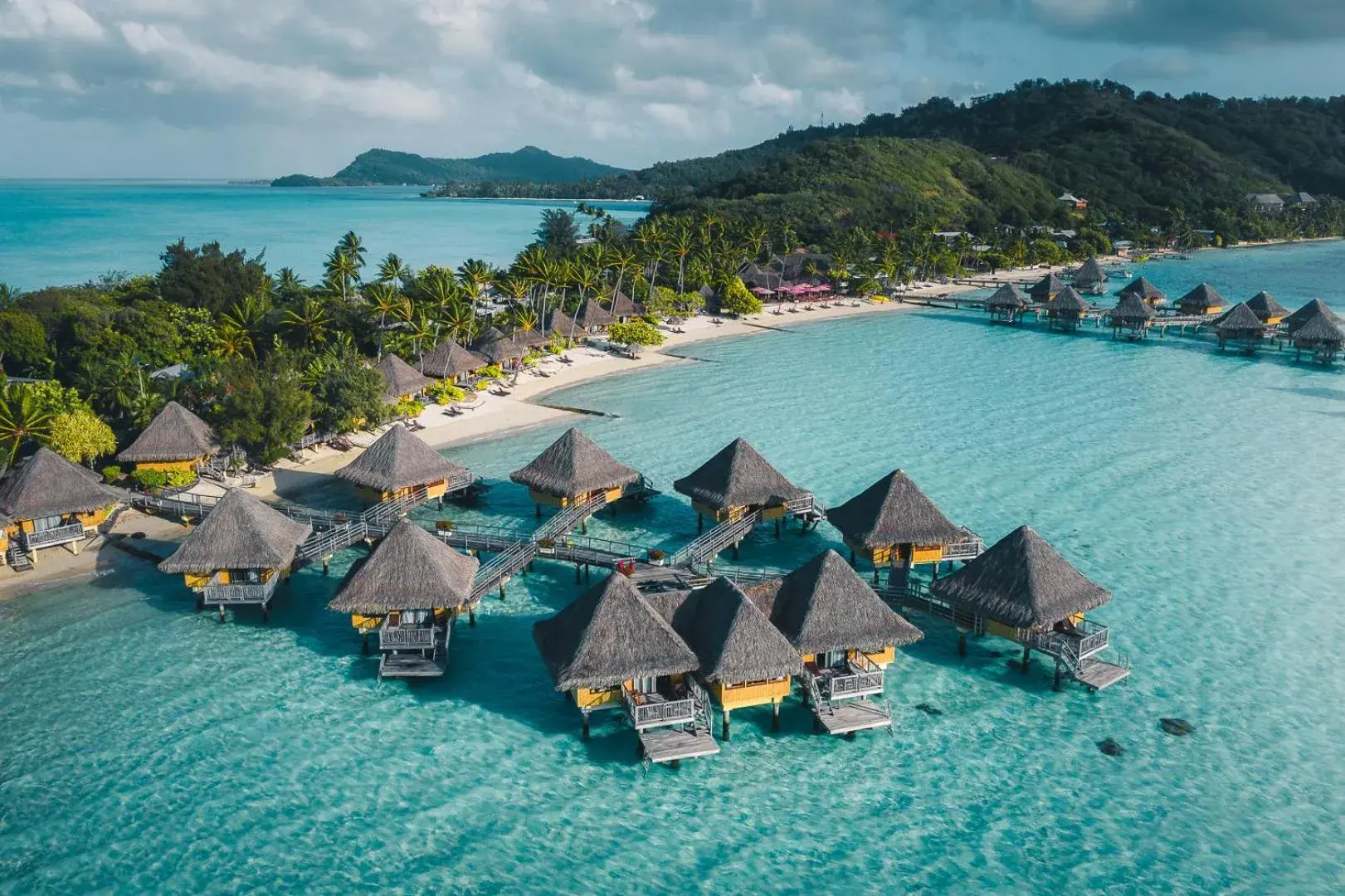 Property building in InterContinental Bora Bora Le Moana Resort by IHG Property building in InterContinental Bora Bora Le Moana Resort by IHG